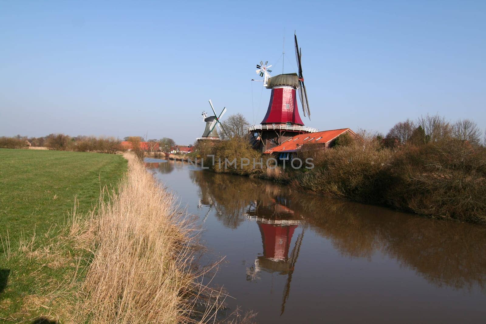 picturesque Greetsiel in East Frisia