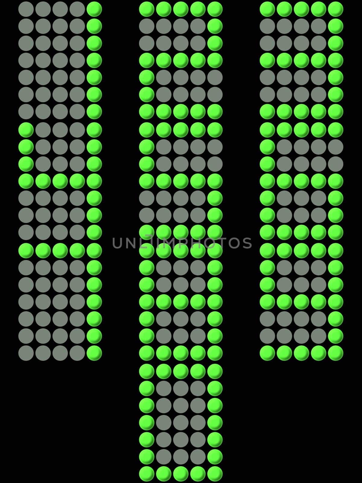 Electronic Display Numbers