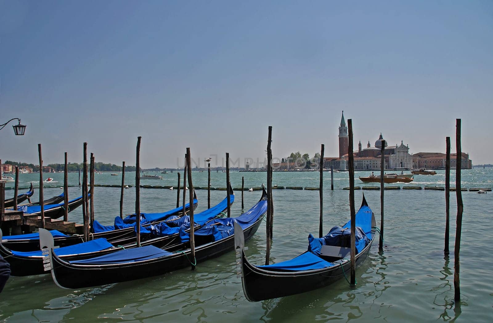 Gondolas in the Canal de Grande