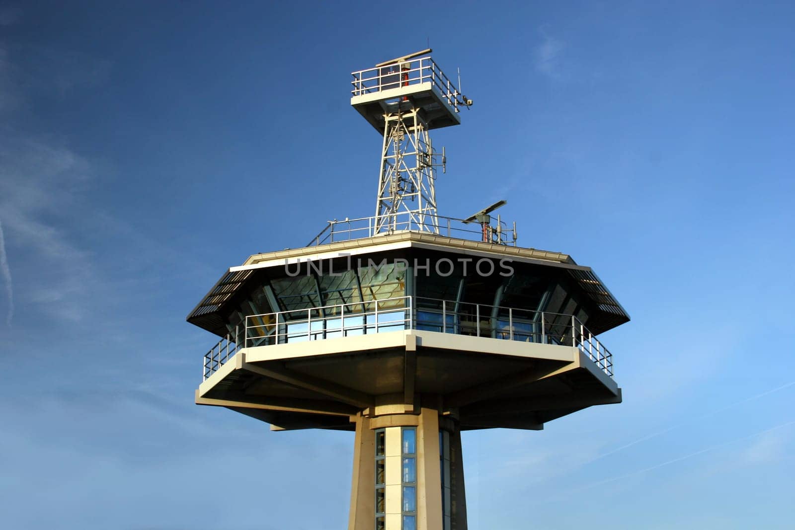 Nautic-Tower at the harbour in Travemünde