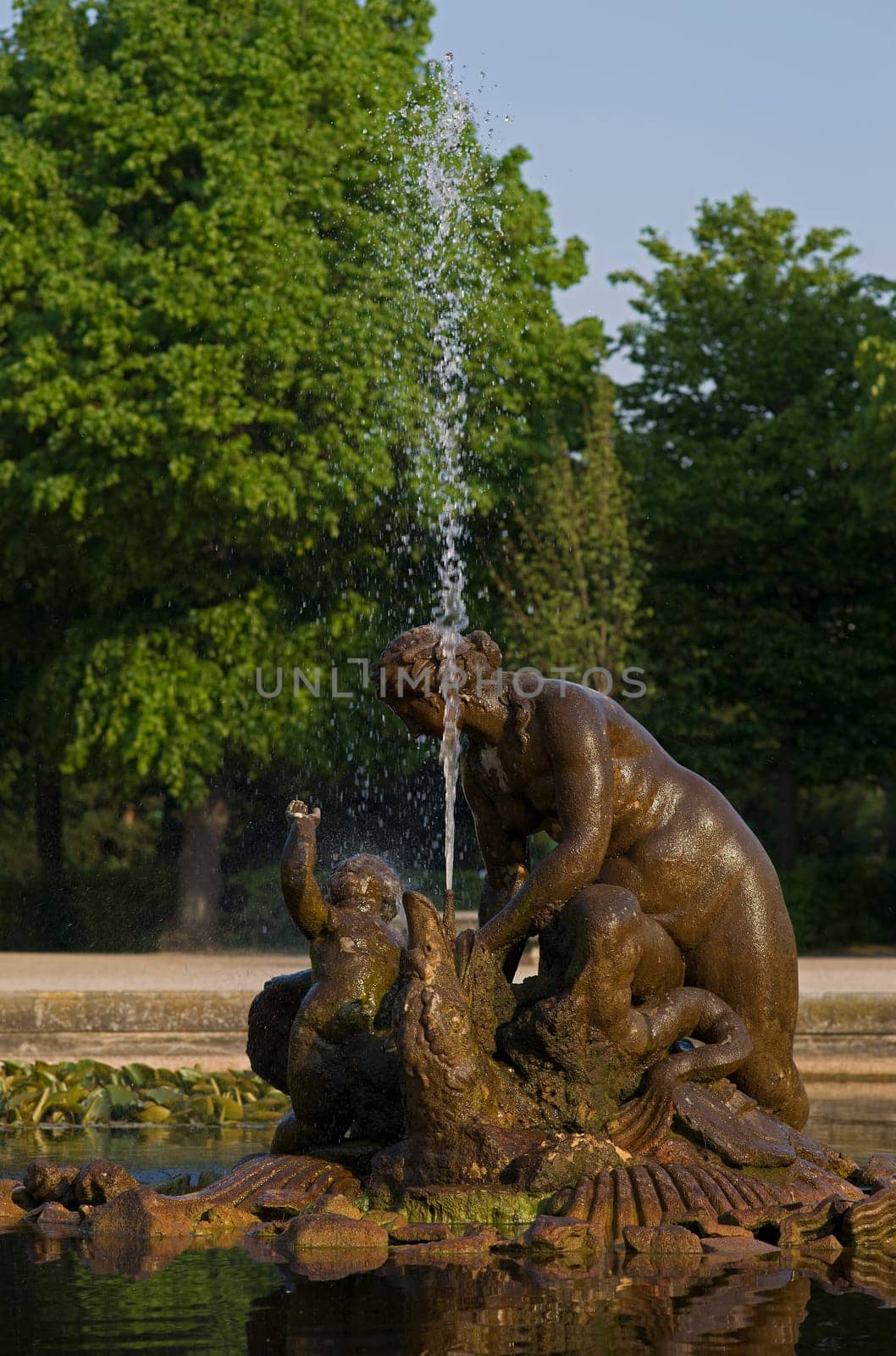Castle Fountain in Vienna