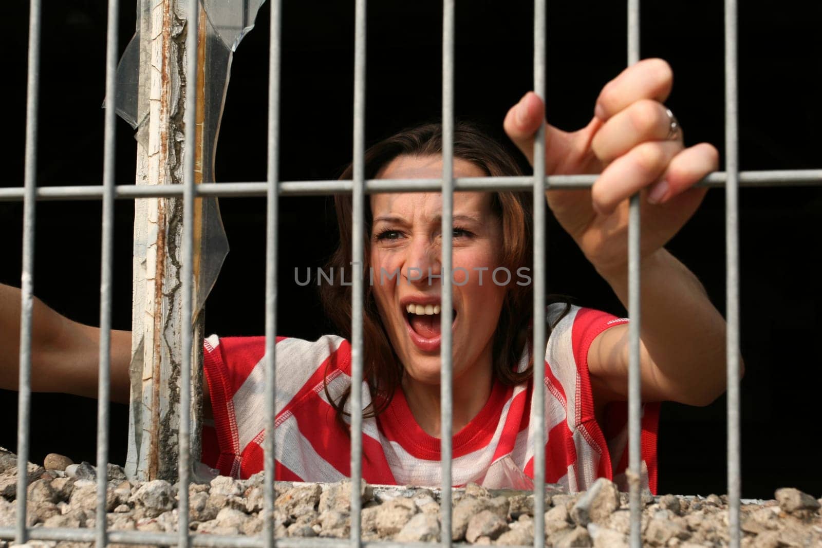 Cry for help in prison