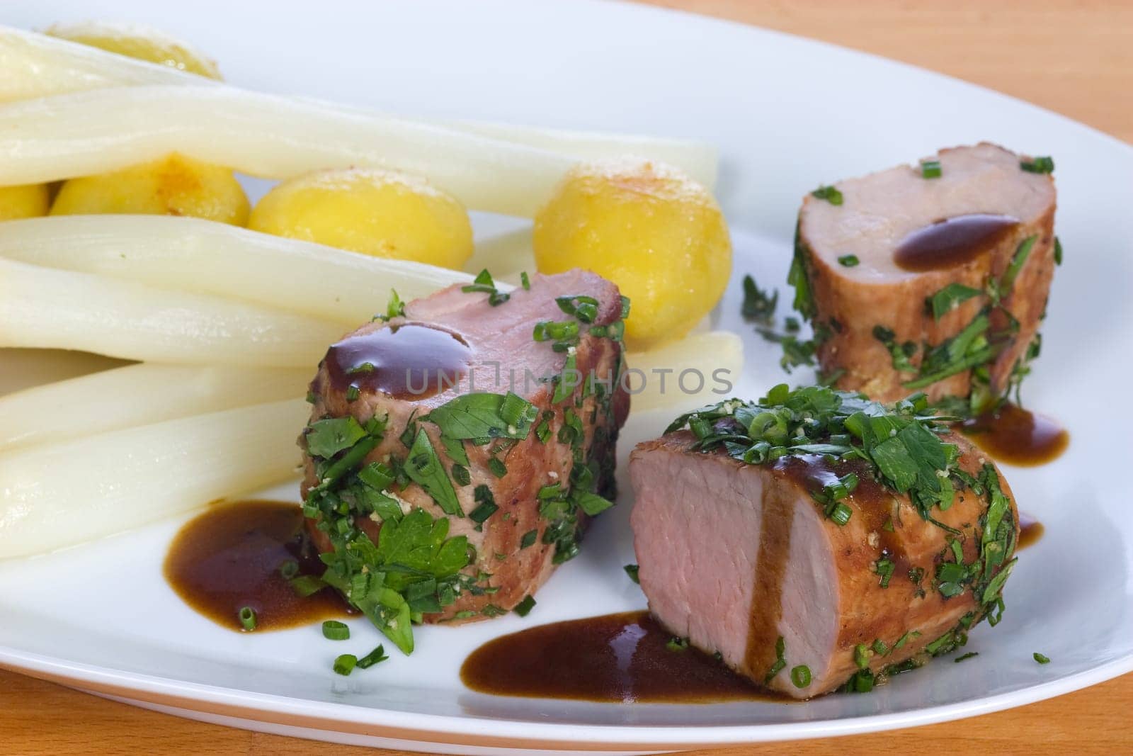 Pork tenderloin plate