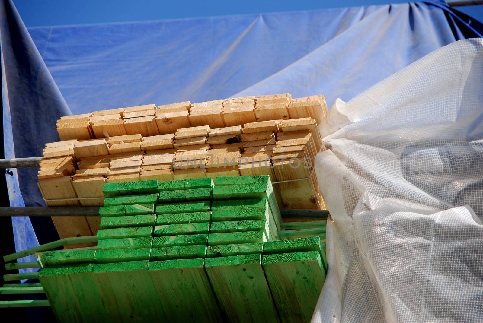 Wooden slats