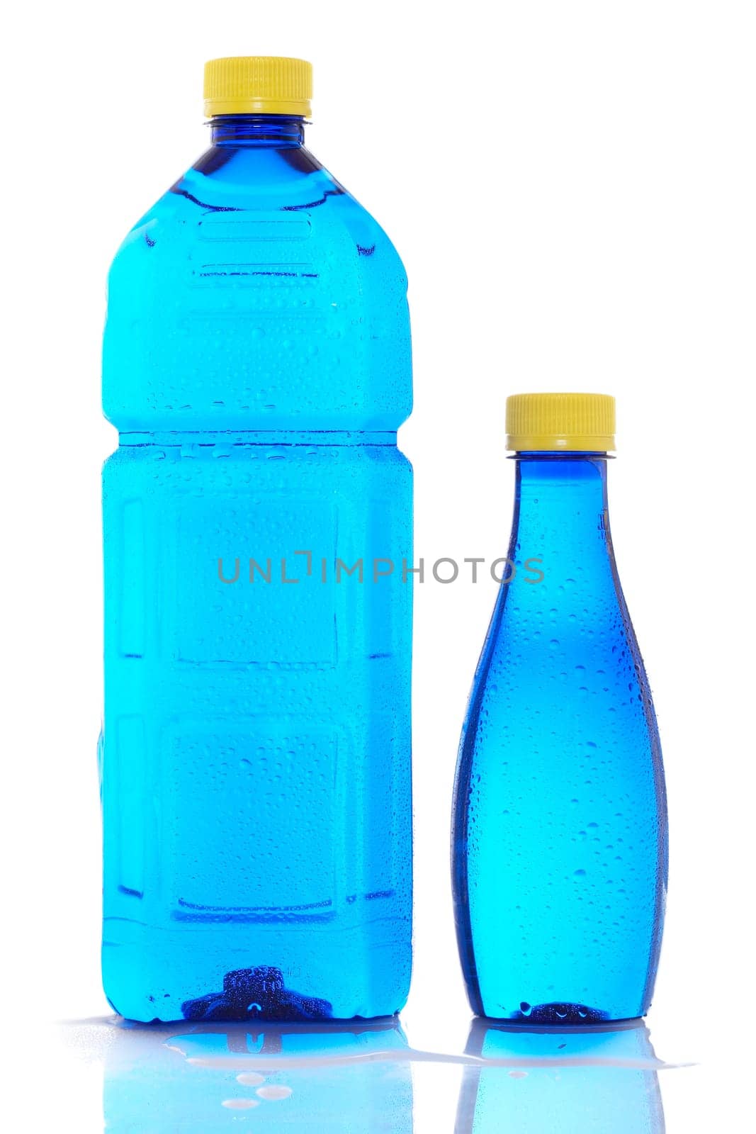Two bottles of mineral water