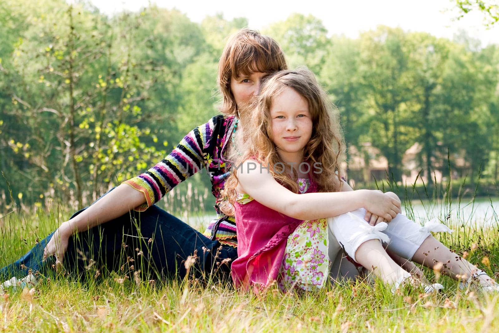 Together on the grass
