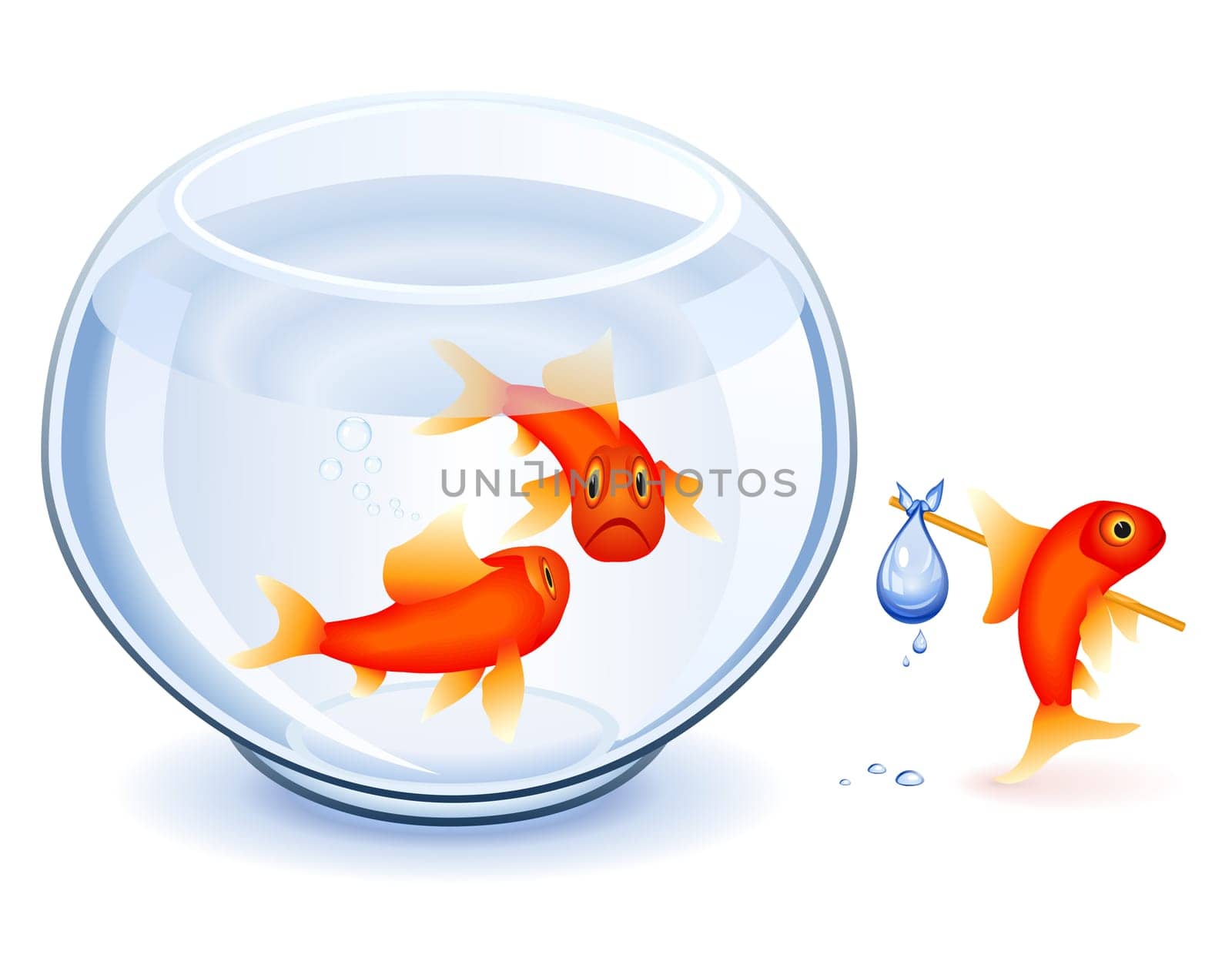 Goldfish emancipation