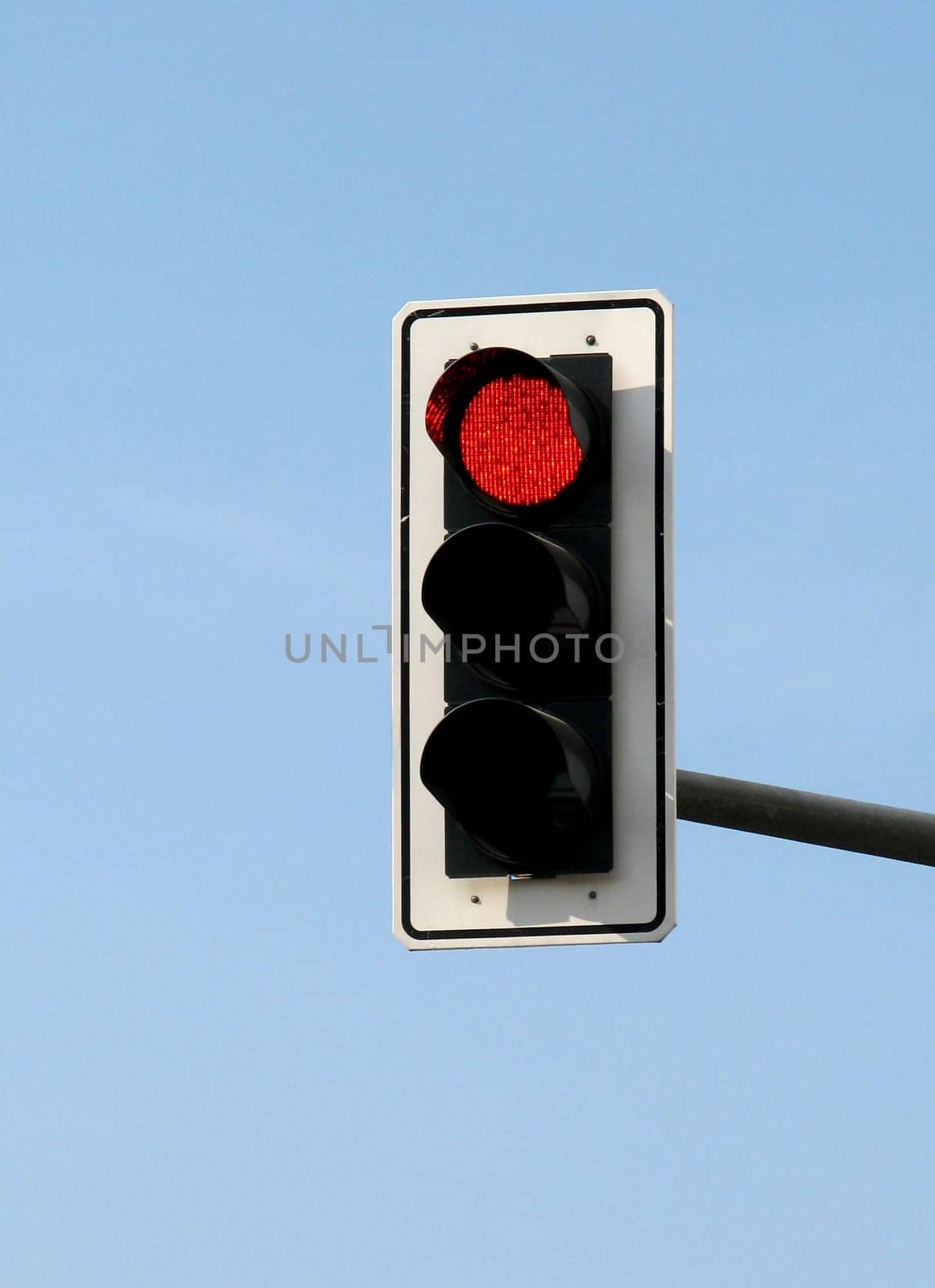 red traffic light