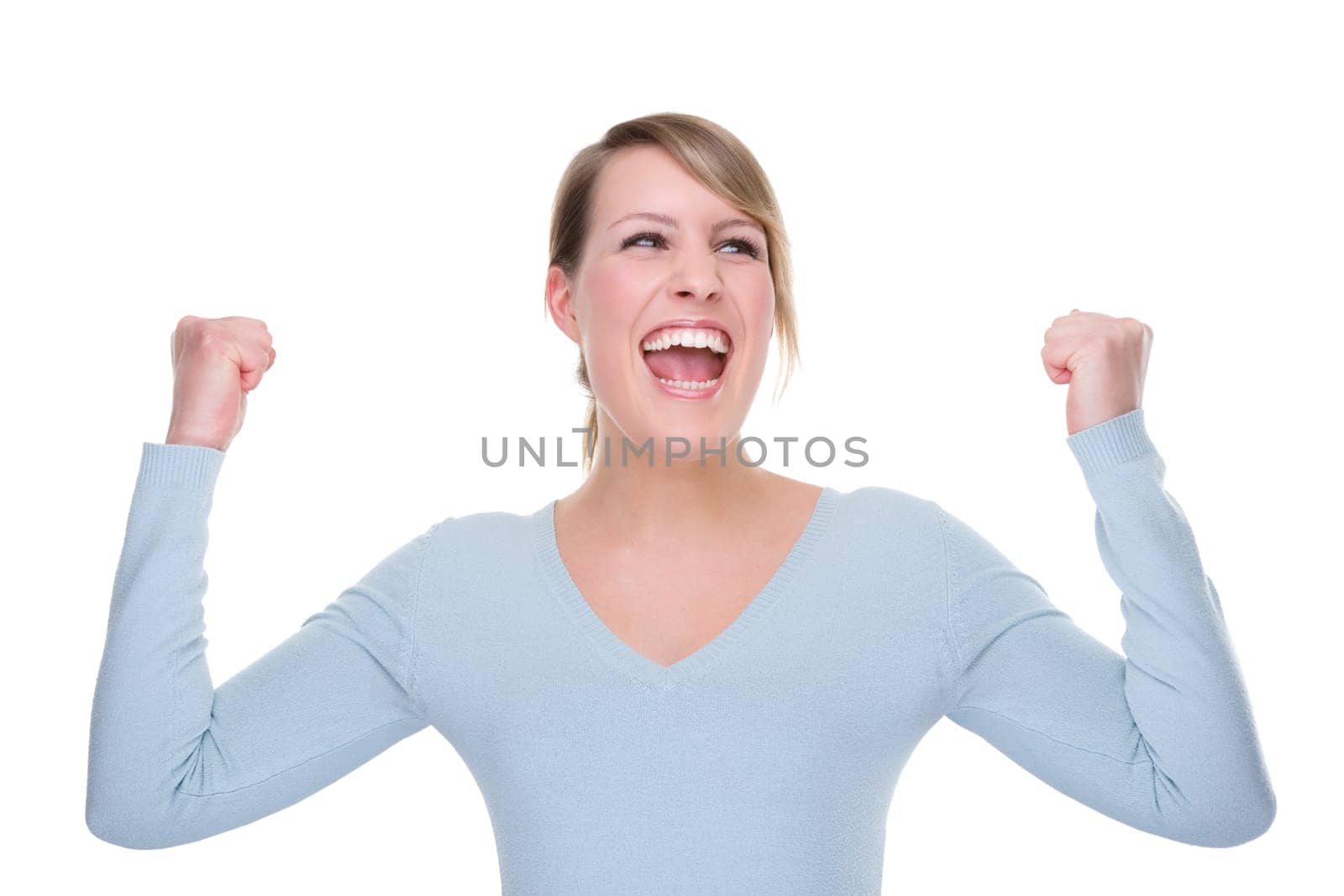 Happy young woman