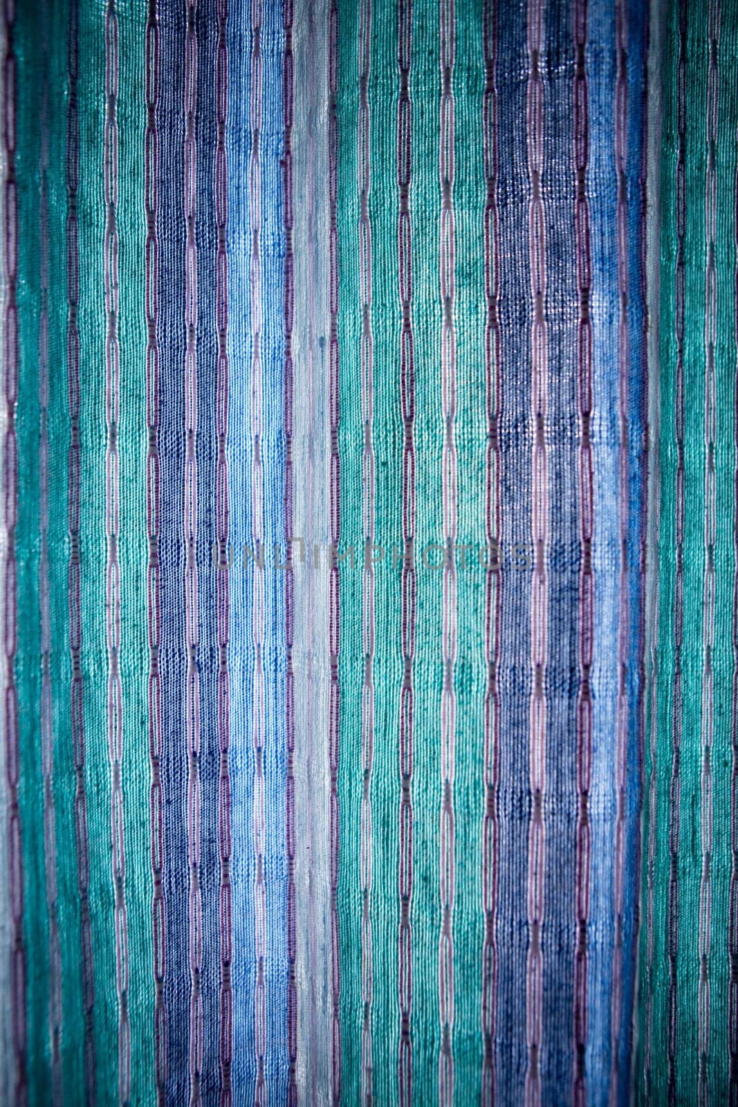 Backlit Green Curtain