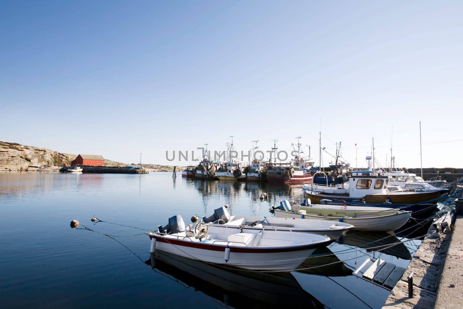 Fishing Boats at Dock