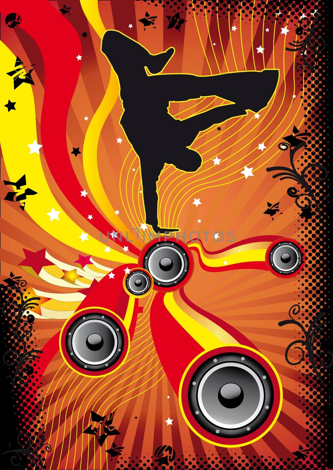 Retro Breakdancer