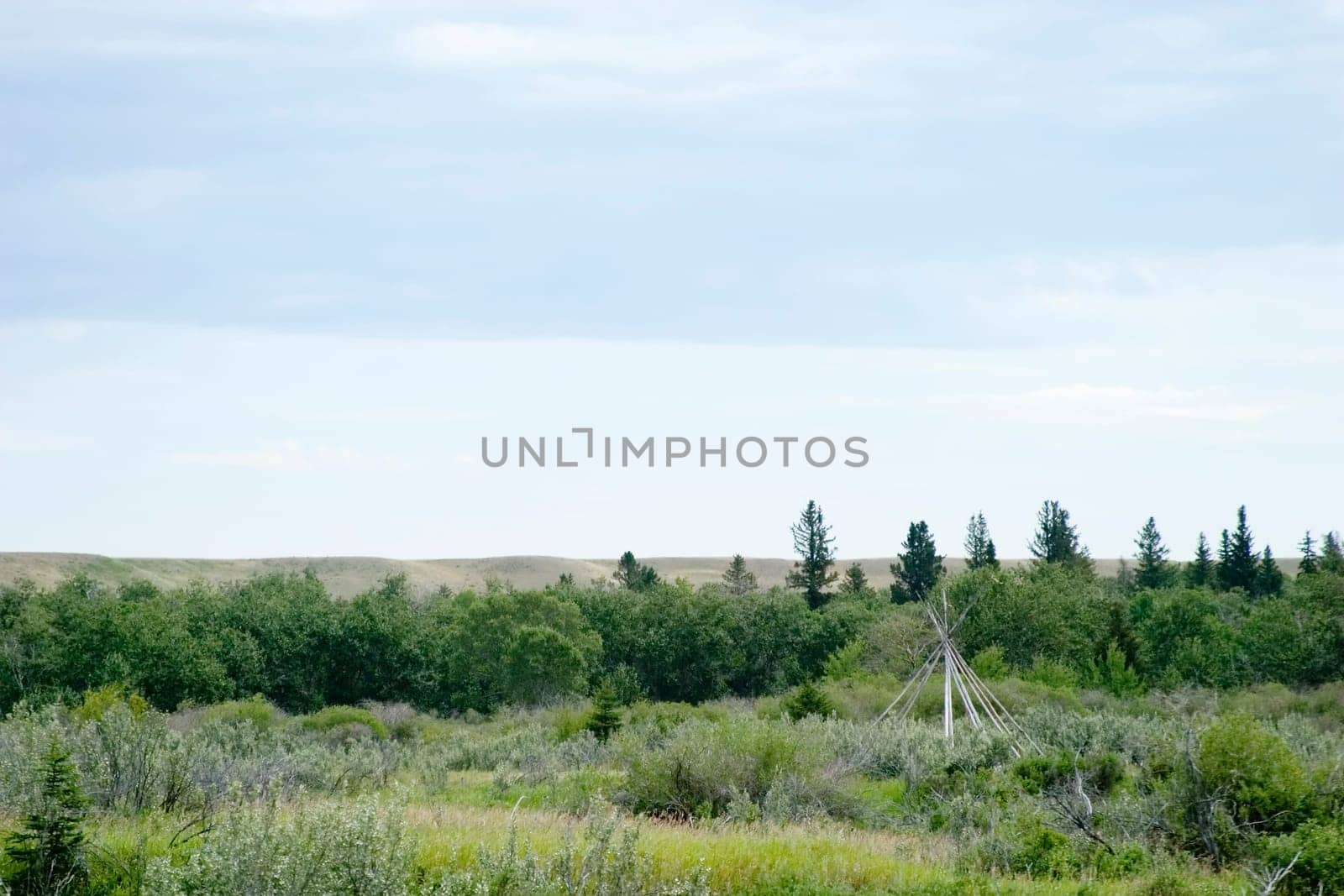 Teepee Frame Landscape