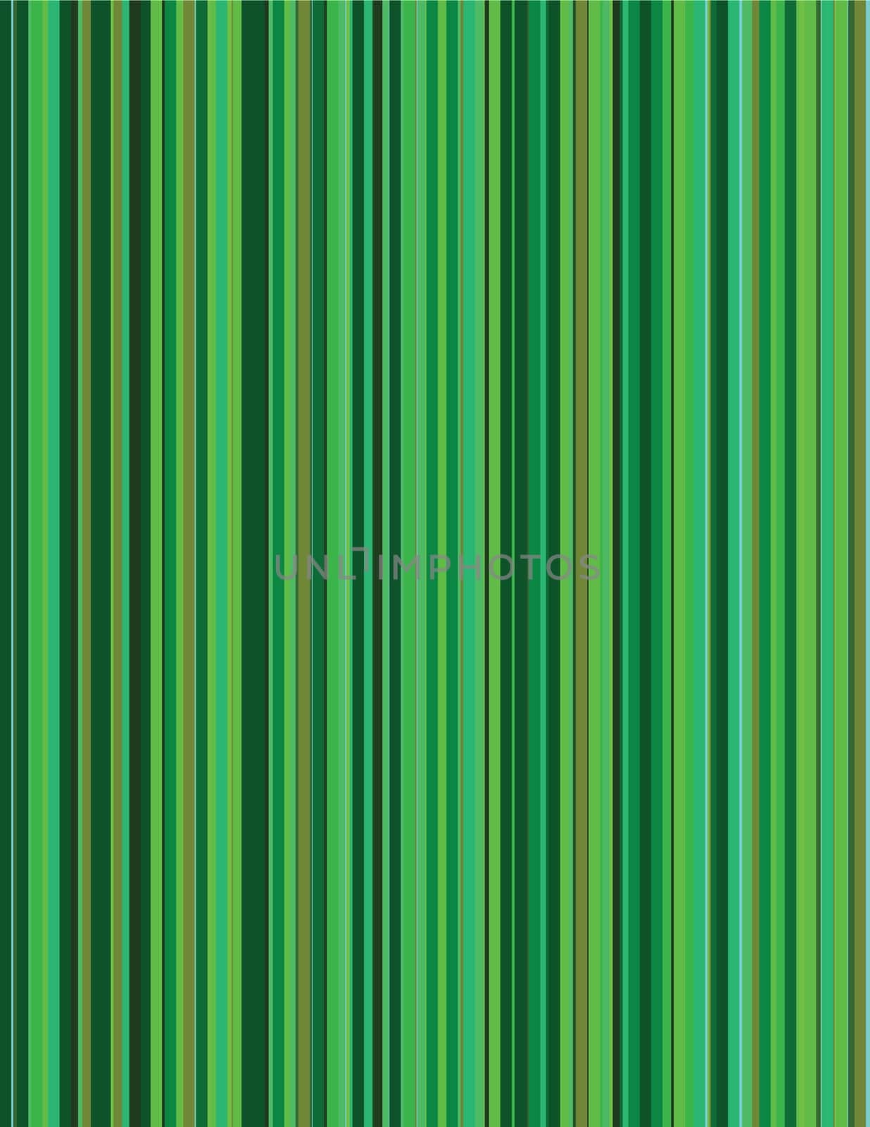 Green Pinstripe Background
