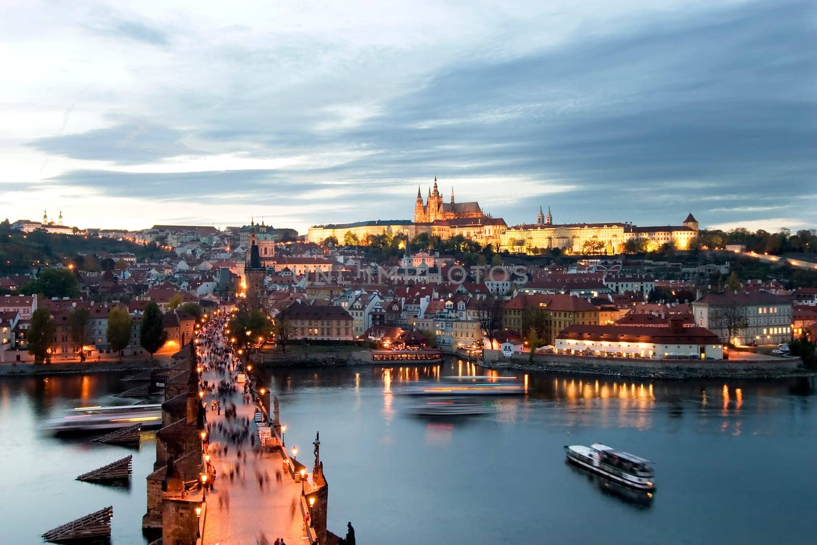 Prague Castle Cityscape