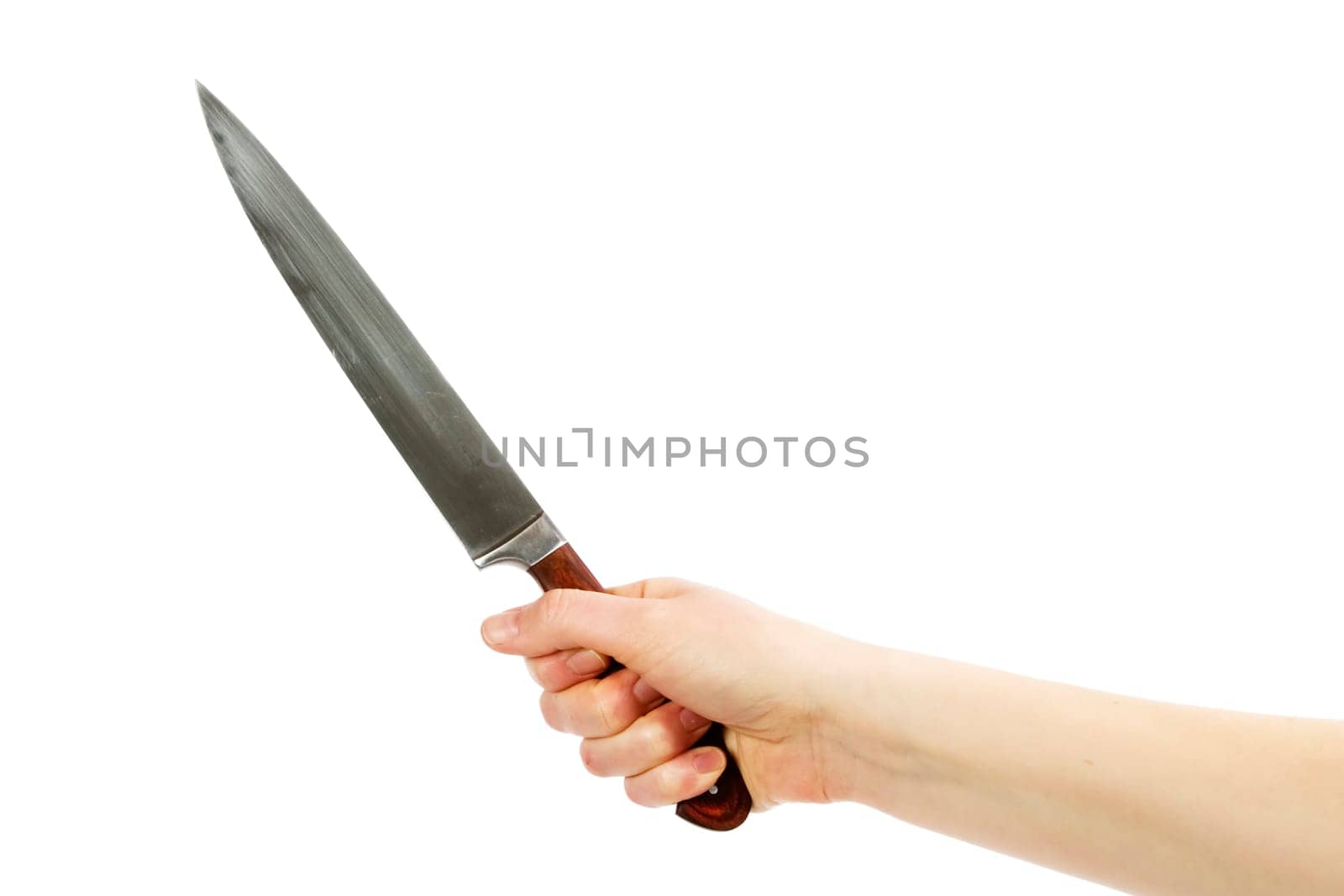 Large Knife in Hand