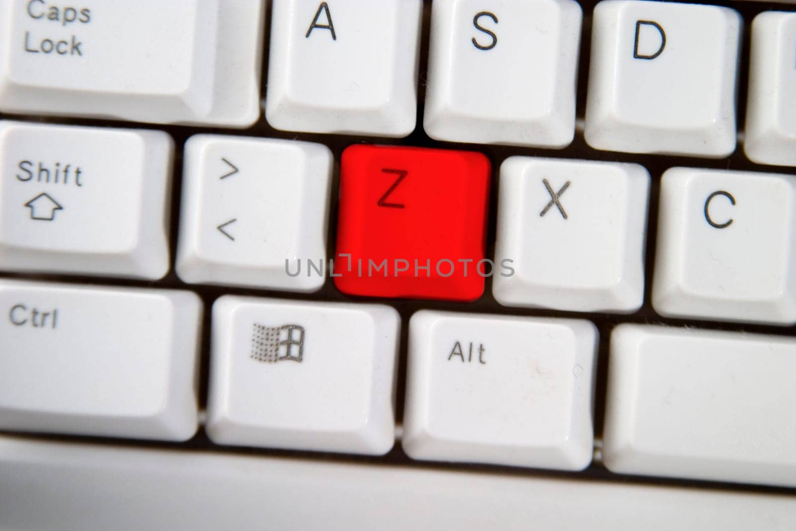 Computer Keyboard Letter Z