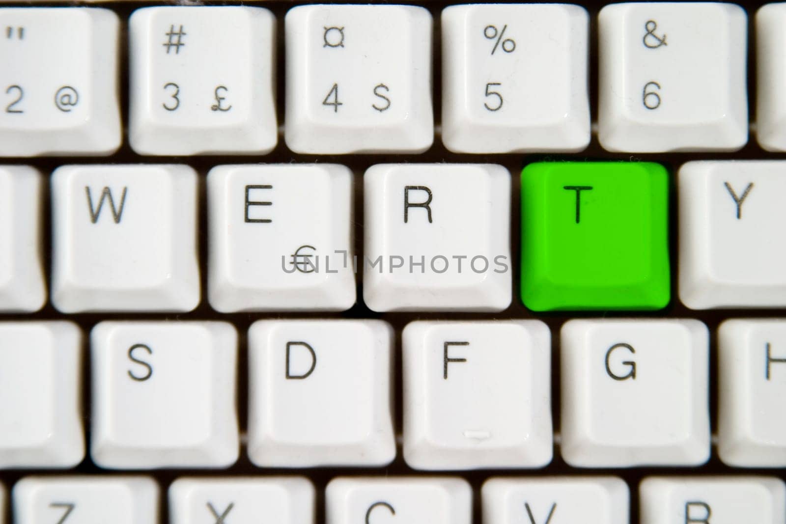 Computer Keyboard Letter T