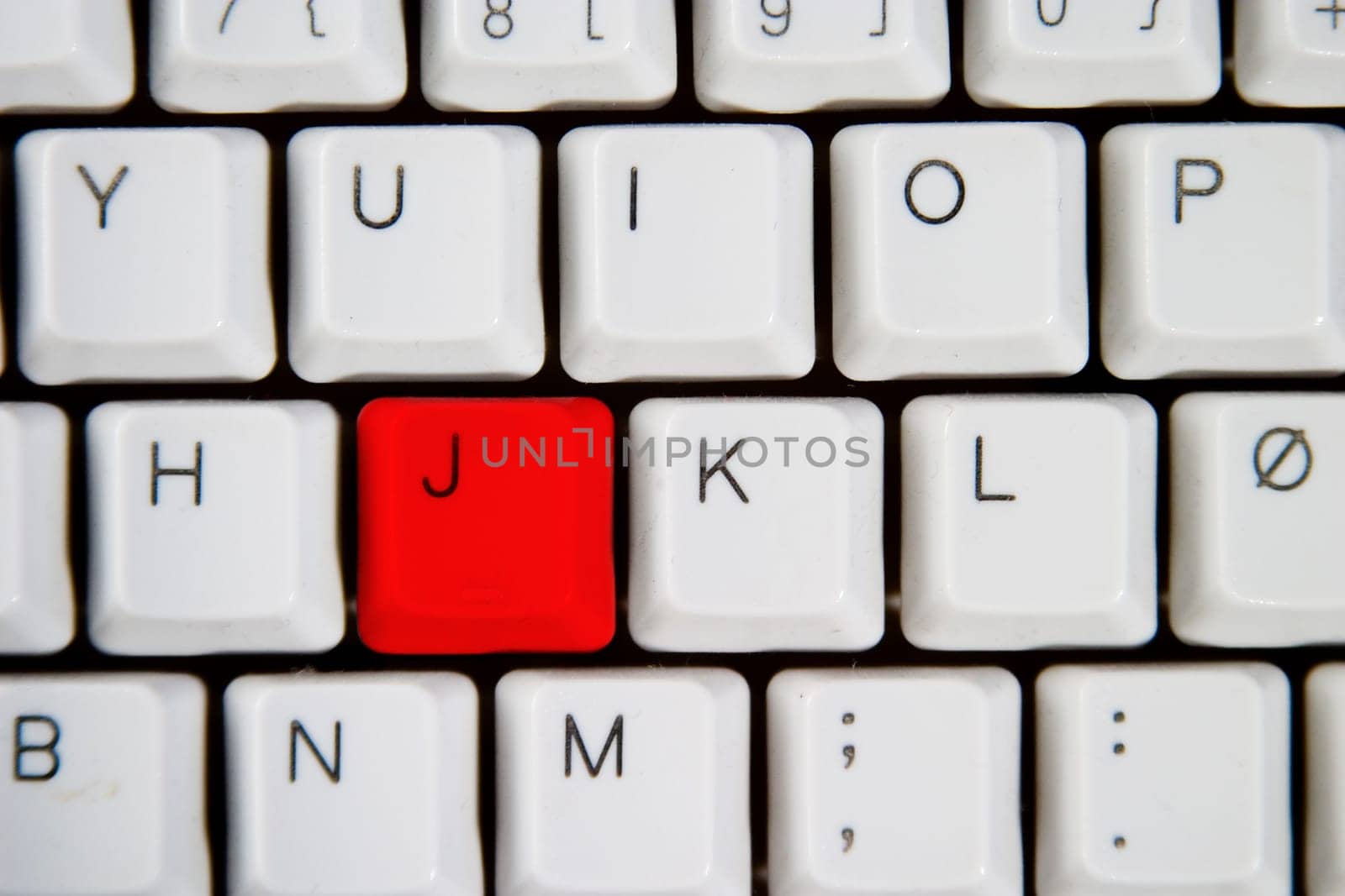 Computer Keyboard Letter J