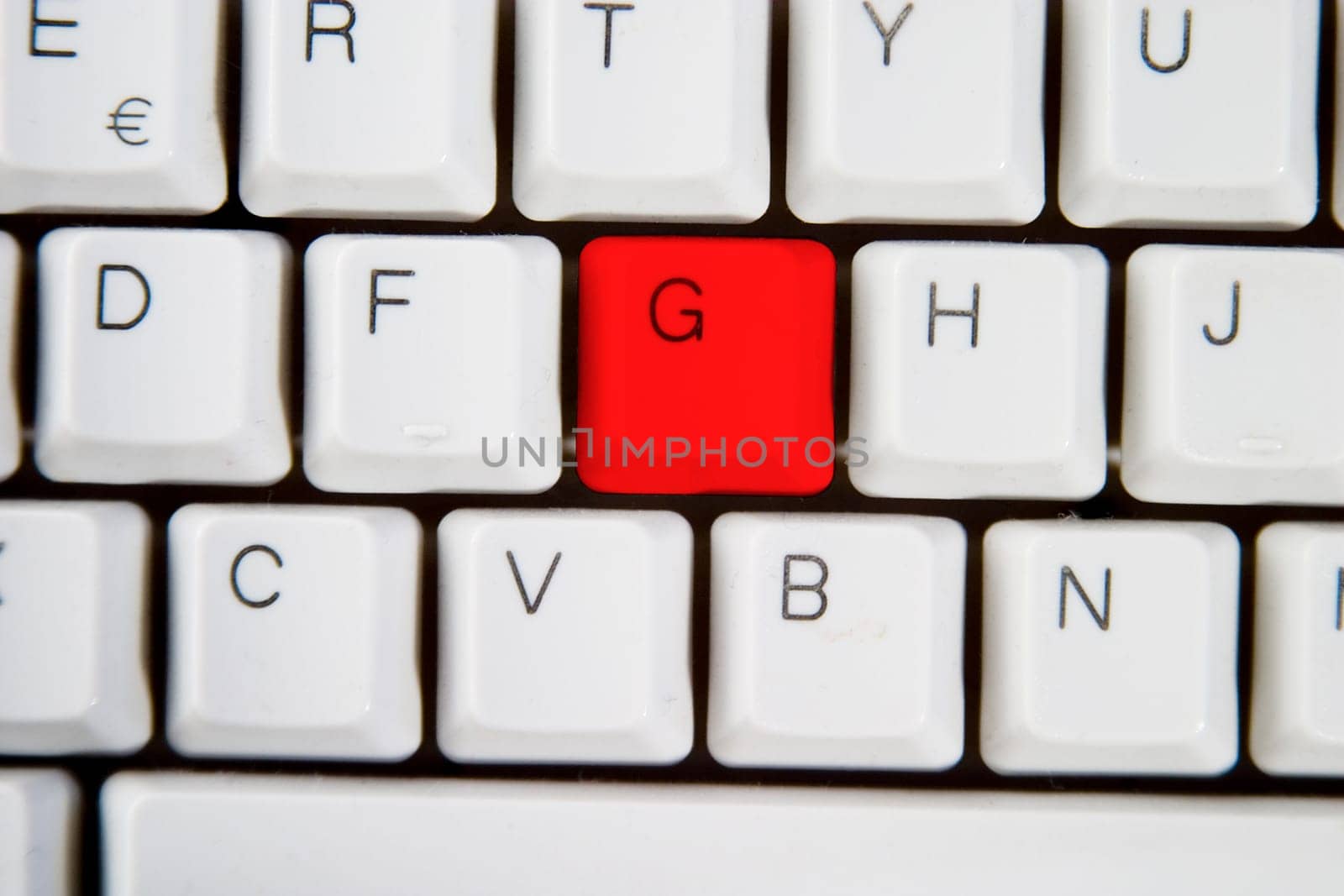 Computer Keyboard Letter G