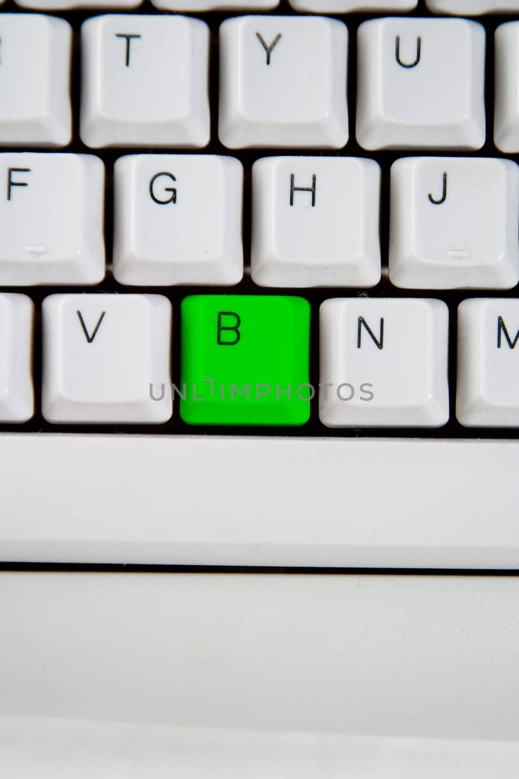 Computer Keyboard Leter B