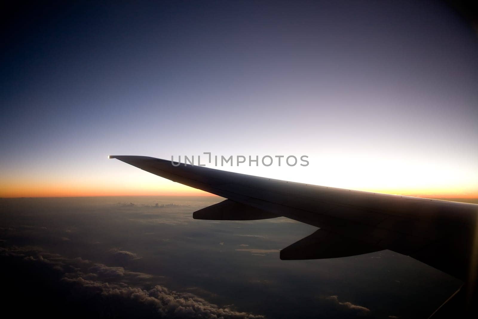 Sunset Airplane