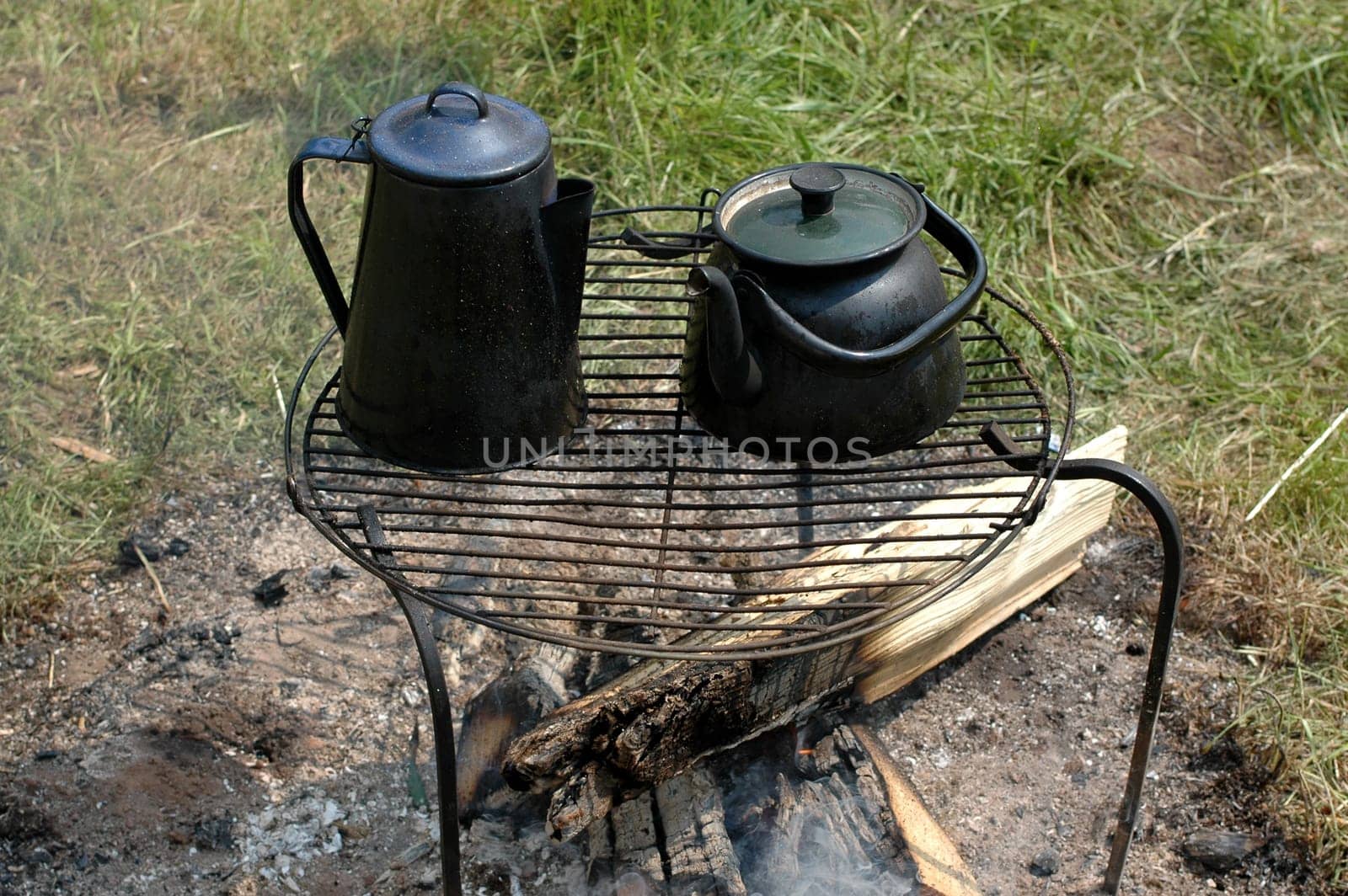 Making tea and coffee