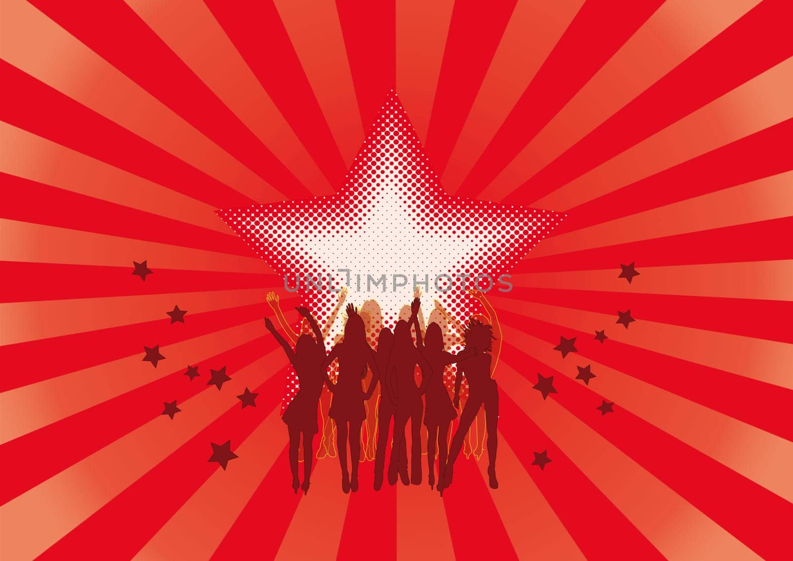Party flyer THE STAR