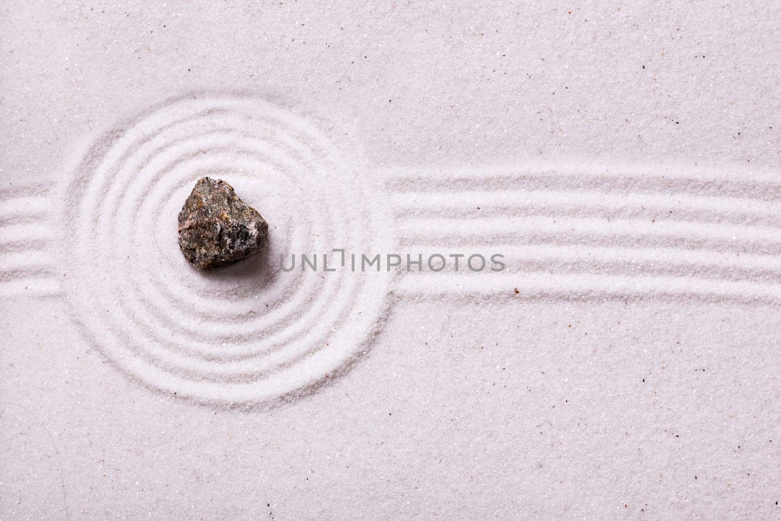 Zen Rock Garden Background