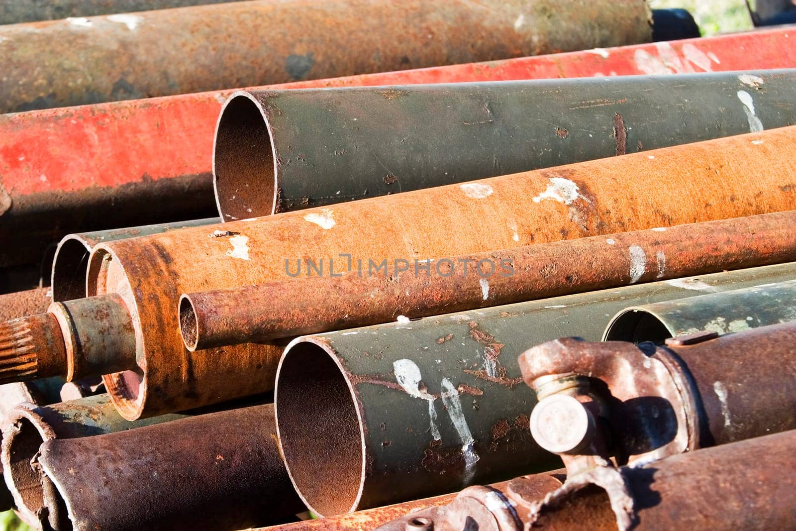 Metal Pipe Background