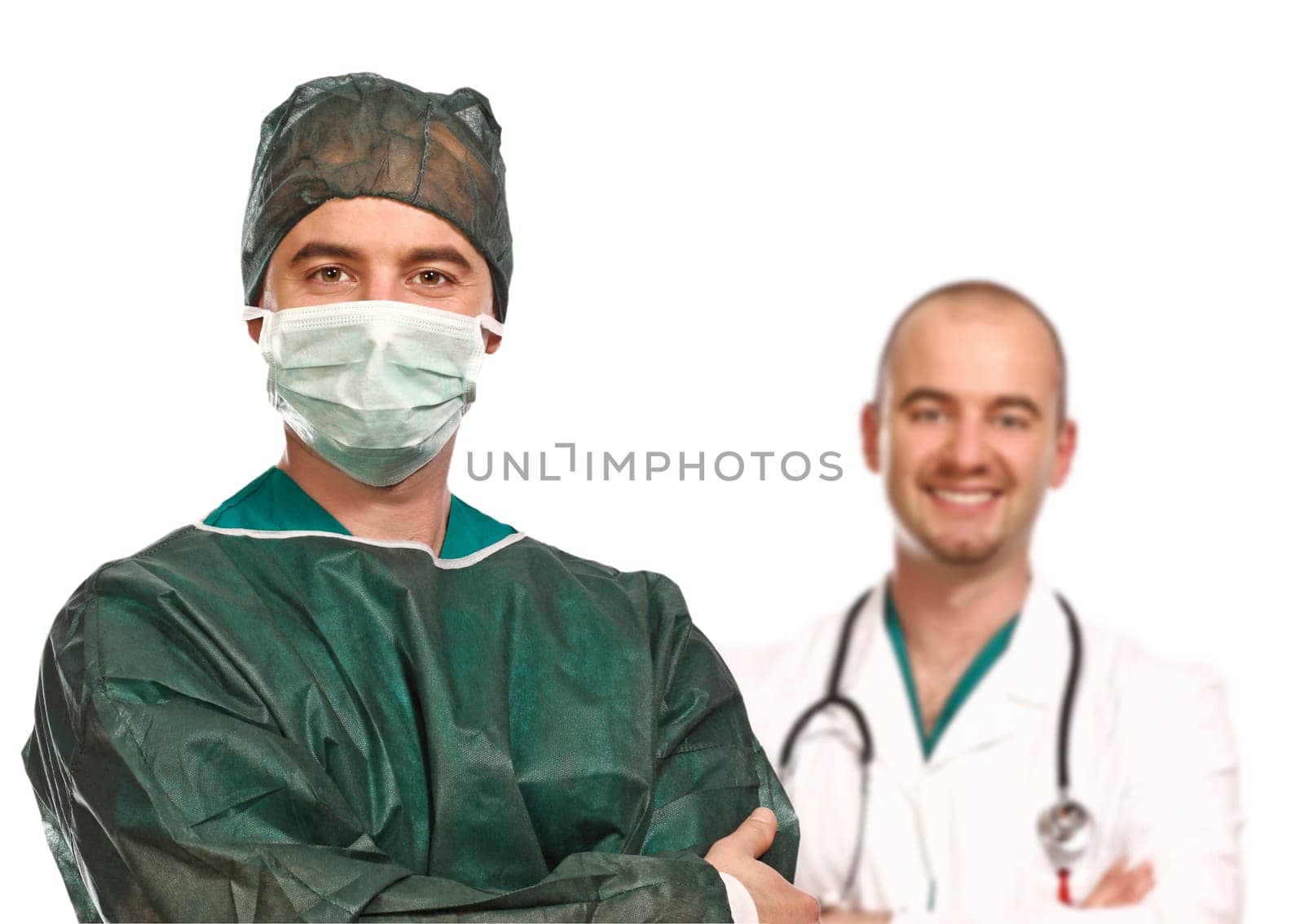 doctor and surgery portrait