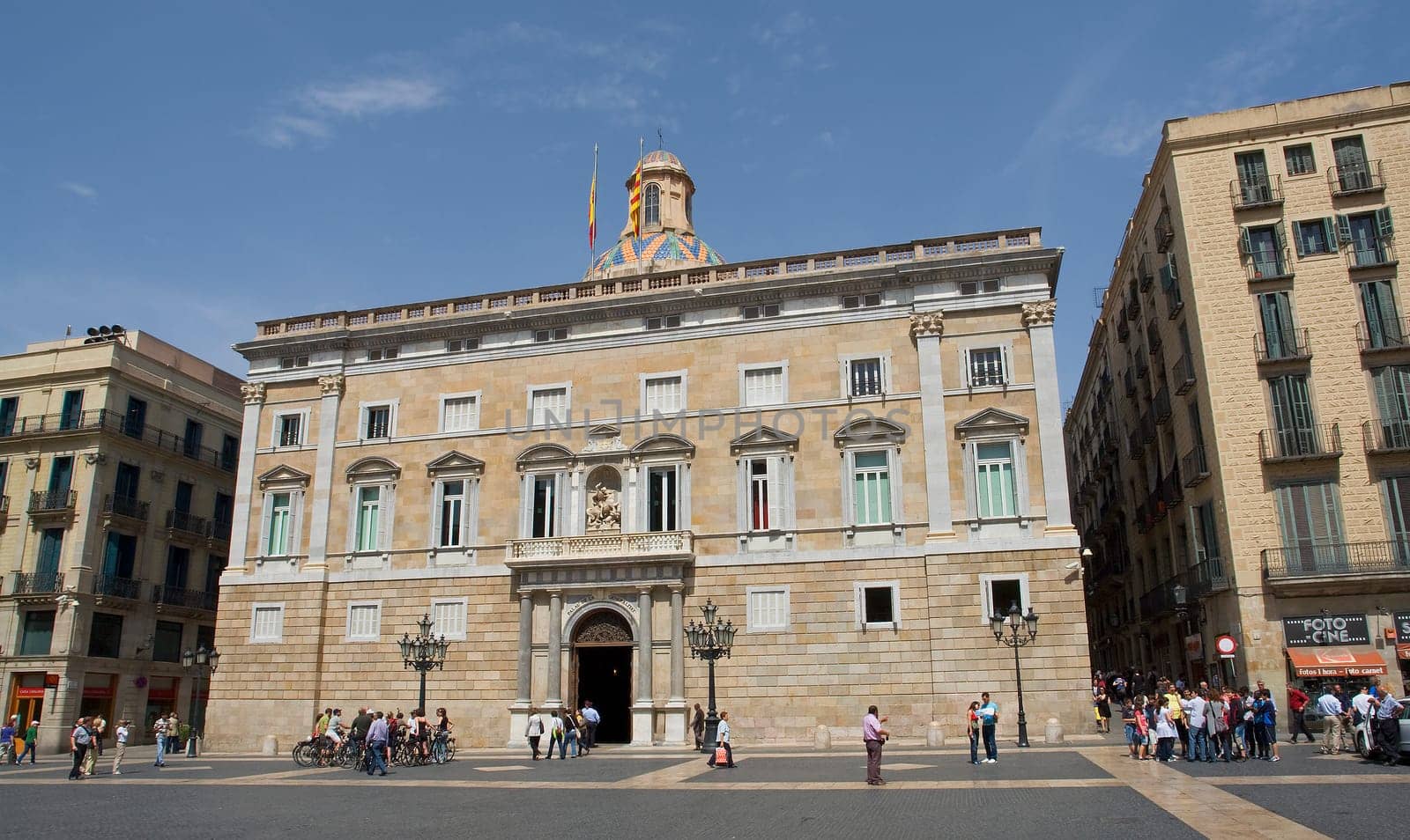 The Town Hall in Barcelona
