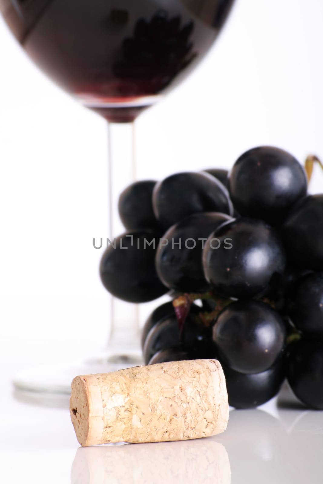 Wine and grapes