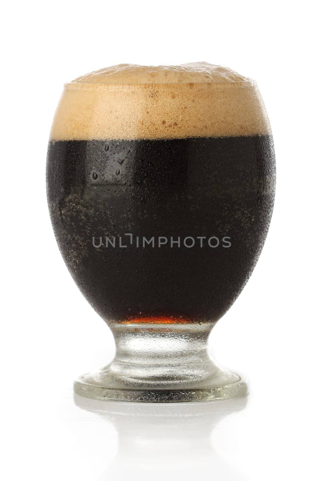 Cold beer glass