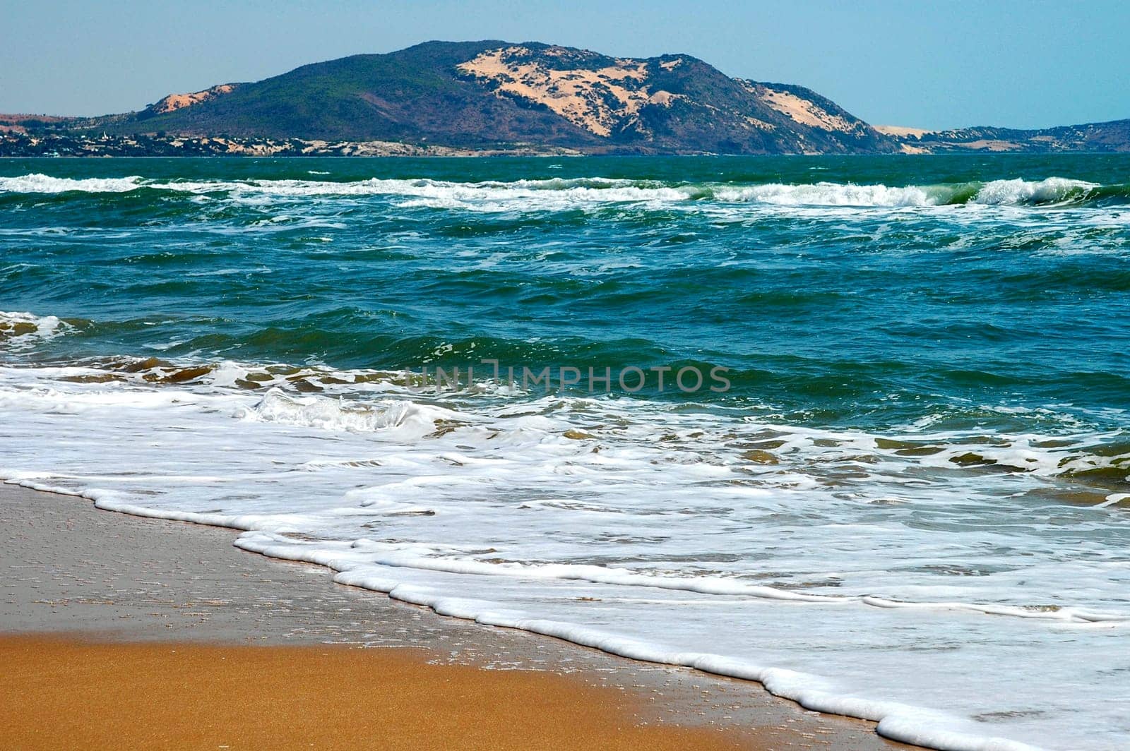 On the shores of the South China Sea near Mui Ne,Vietnam