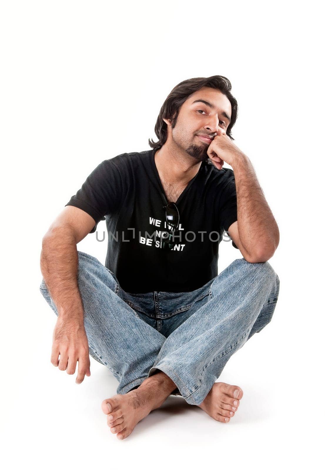 Man sitting