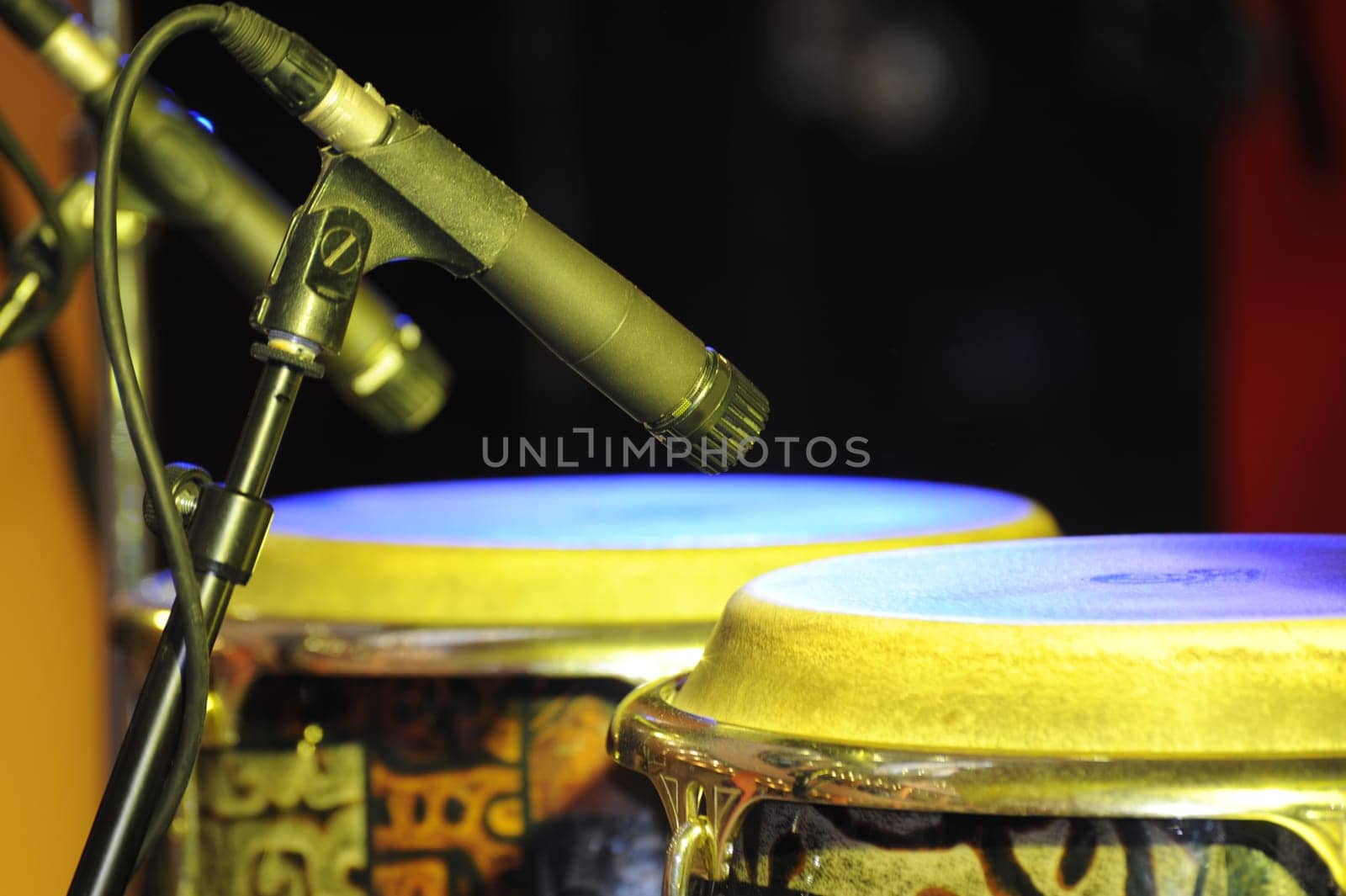 Drums and microphones
