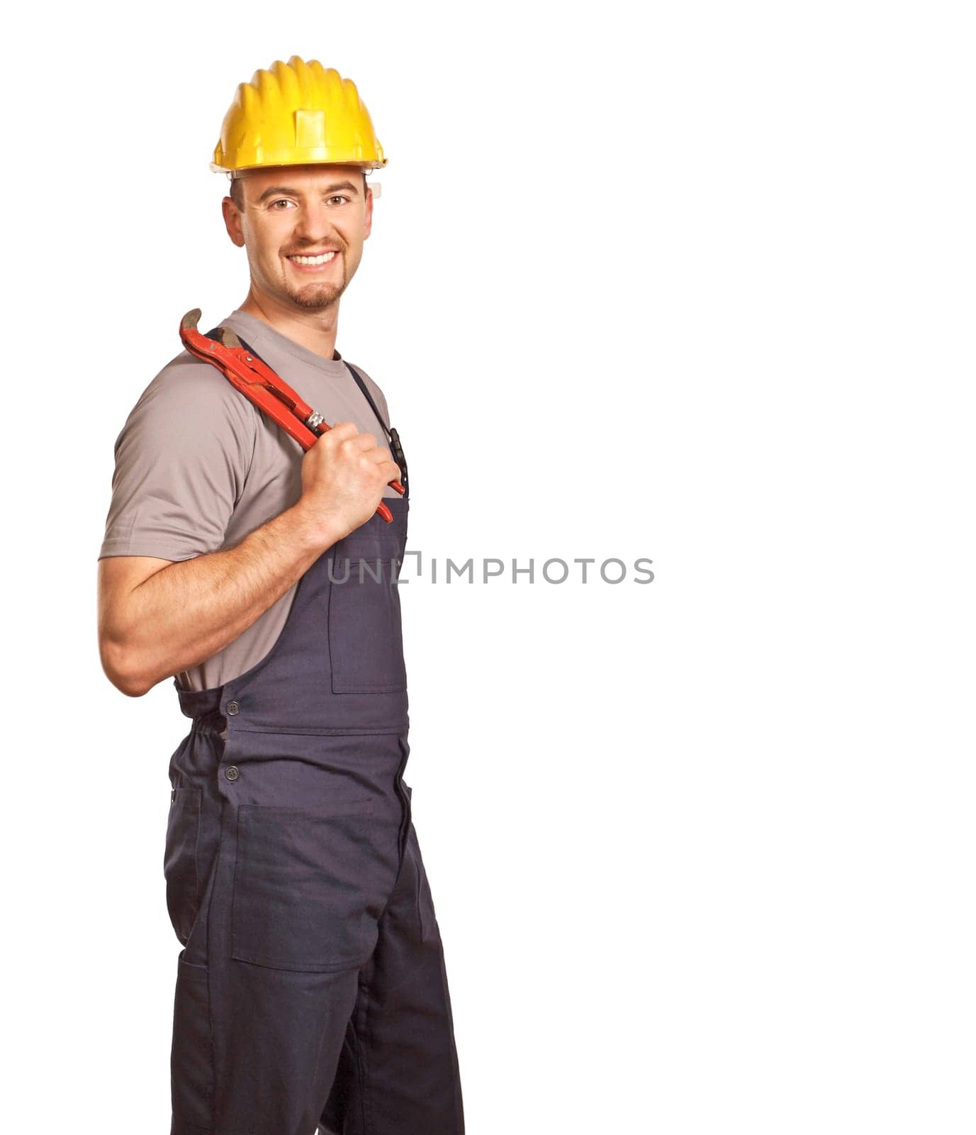 caucasian handyman