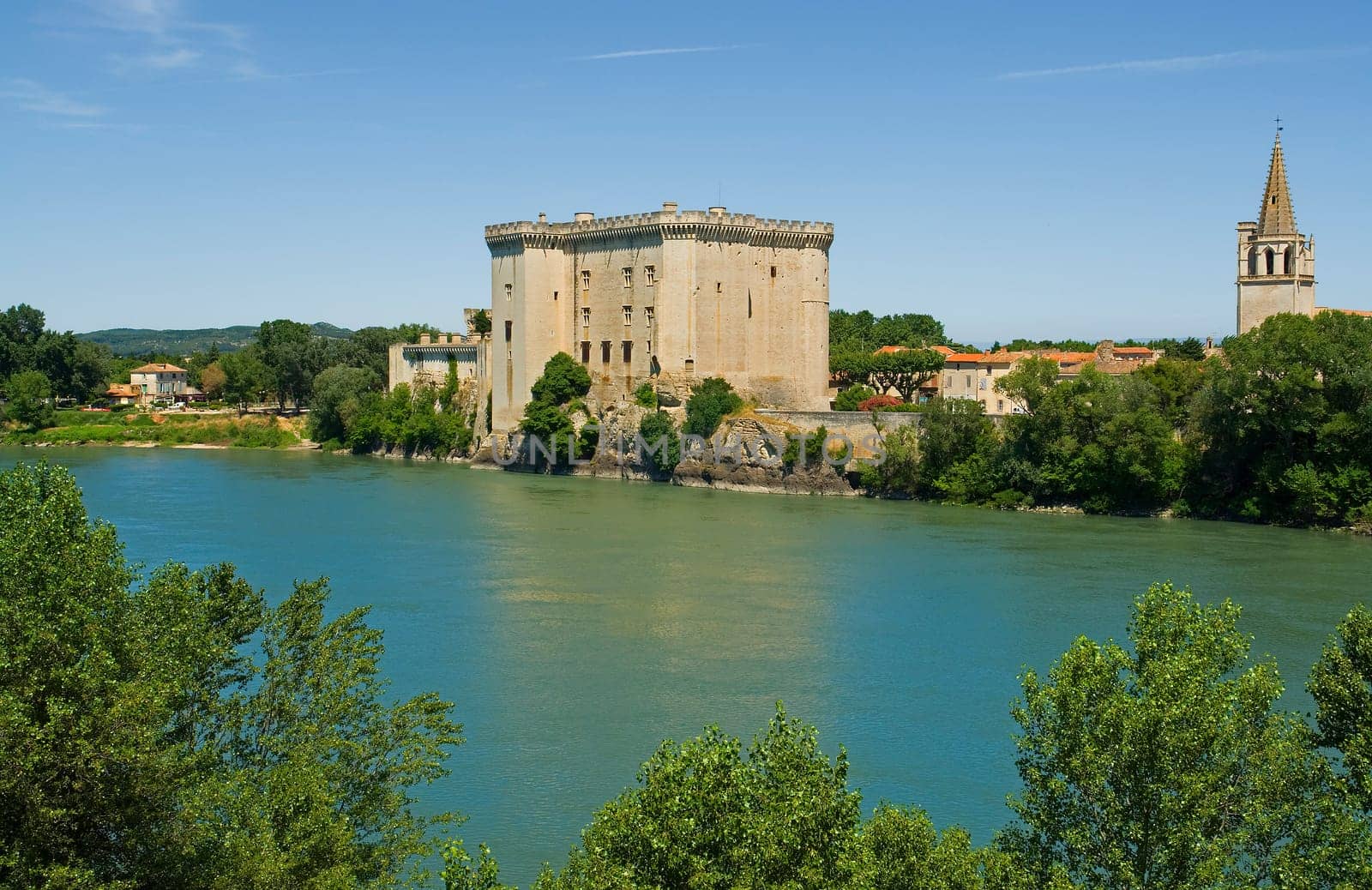 Castle in Tarascon in the South of France