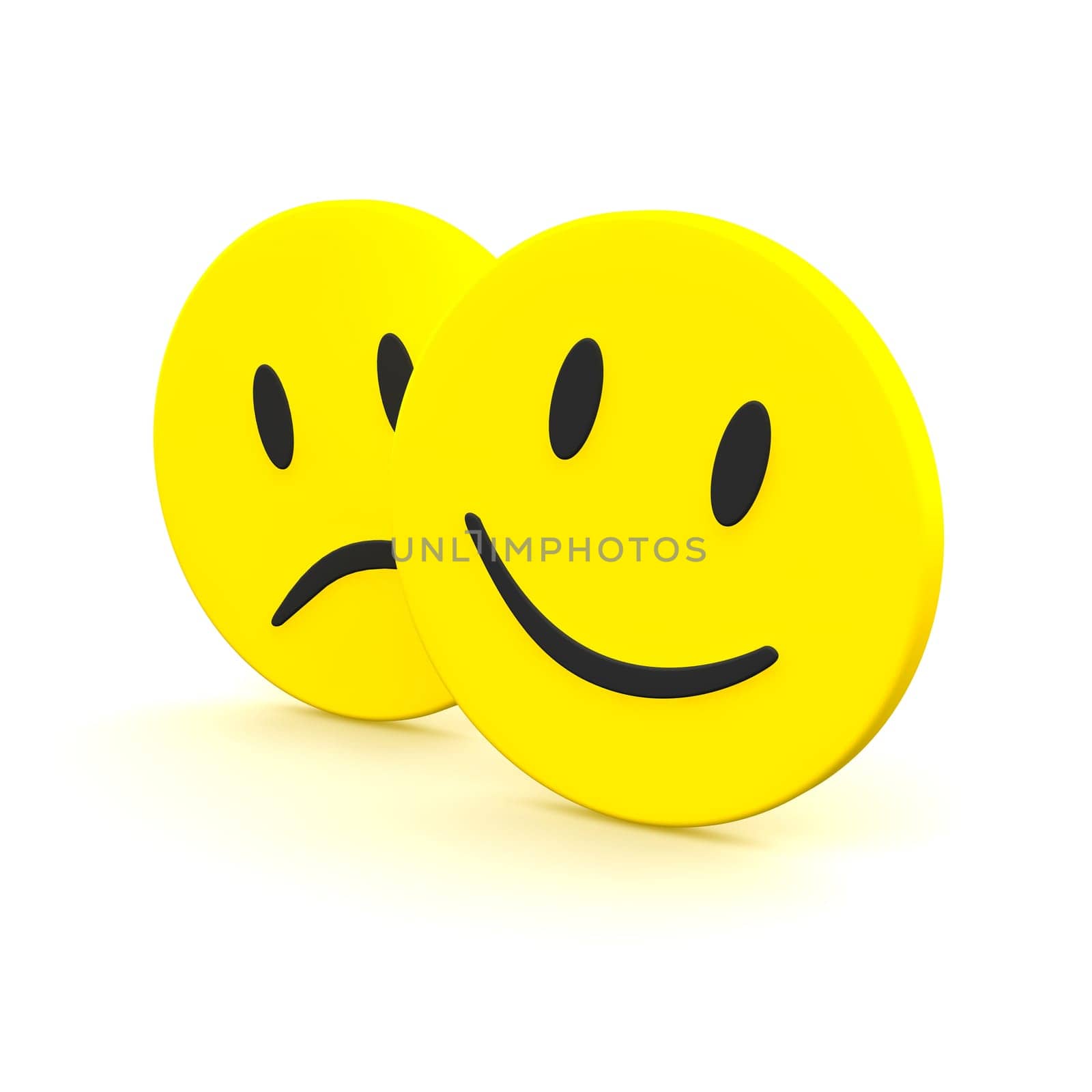 Sad and smile