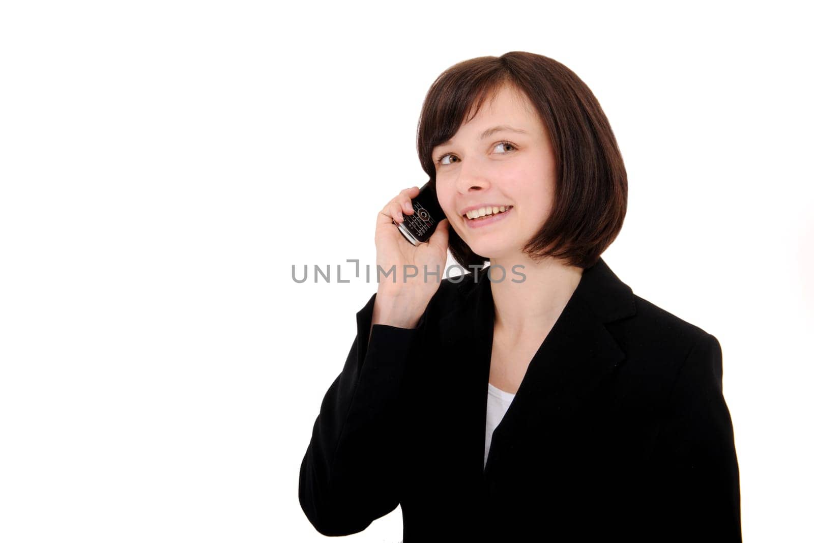 Businesswoman on the phone