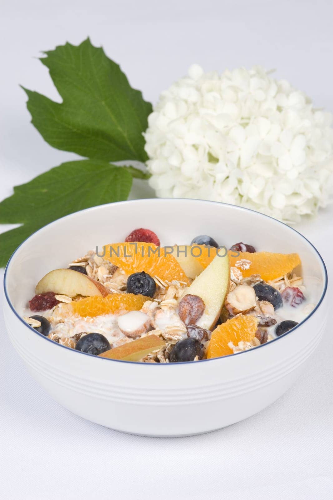 Orange muesli