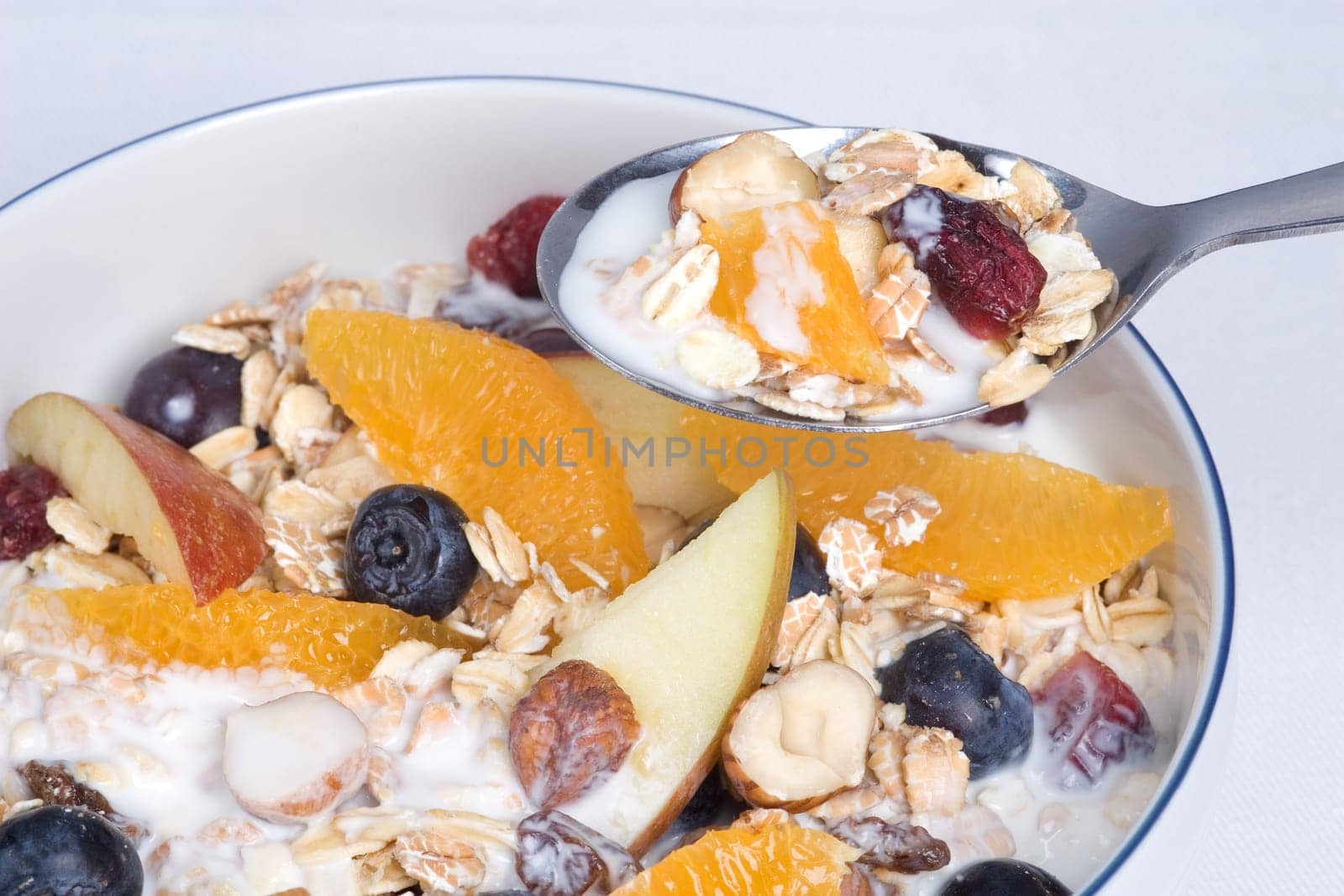 A cereal spoon