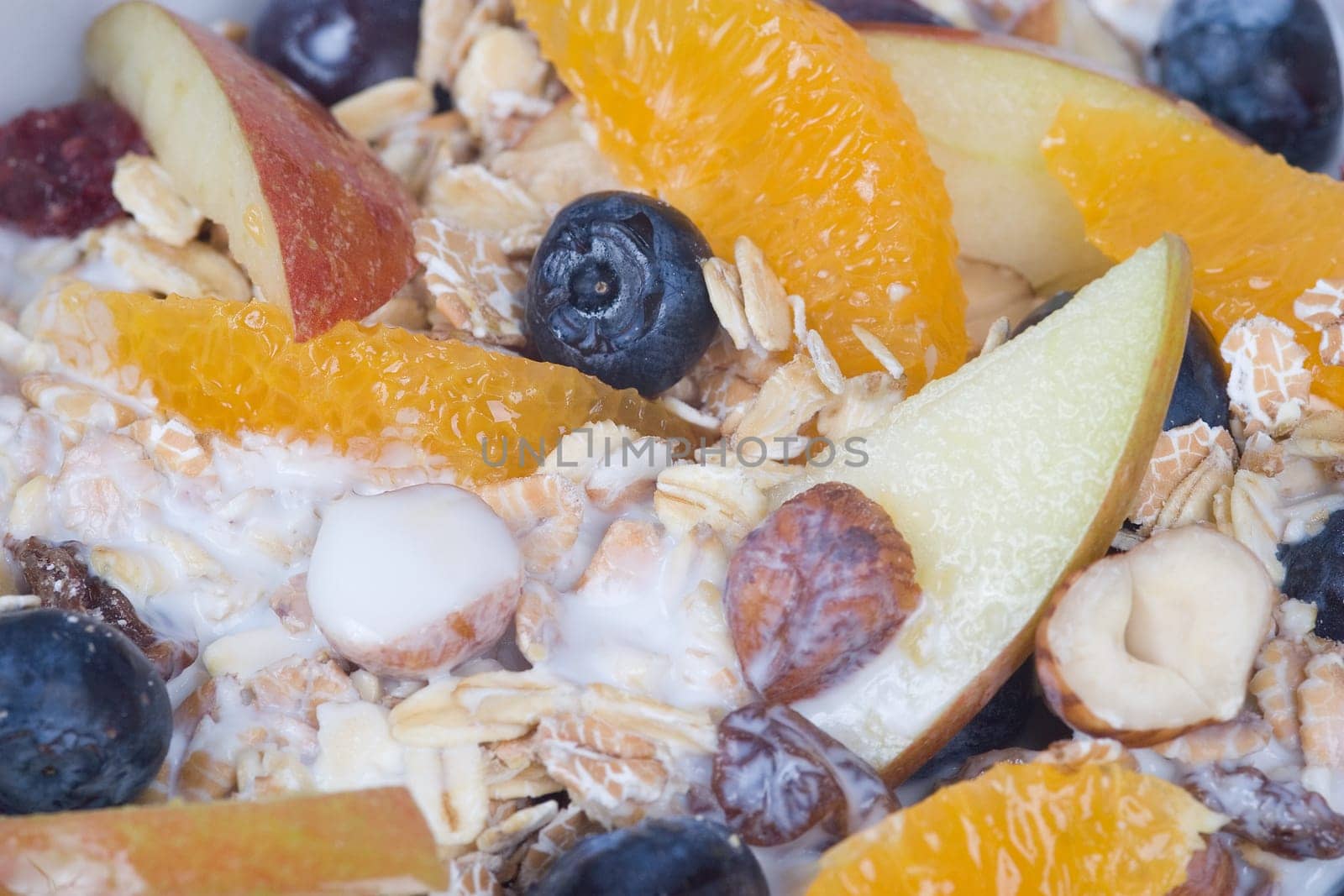 Muesli up close
