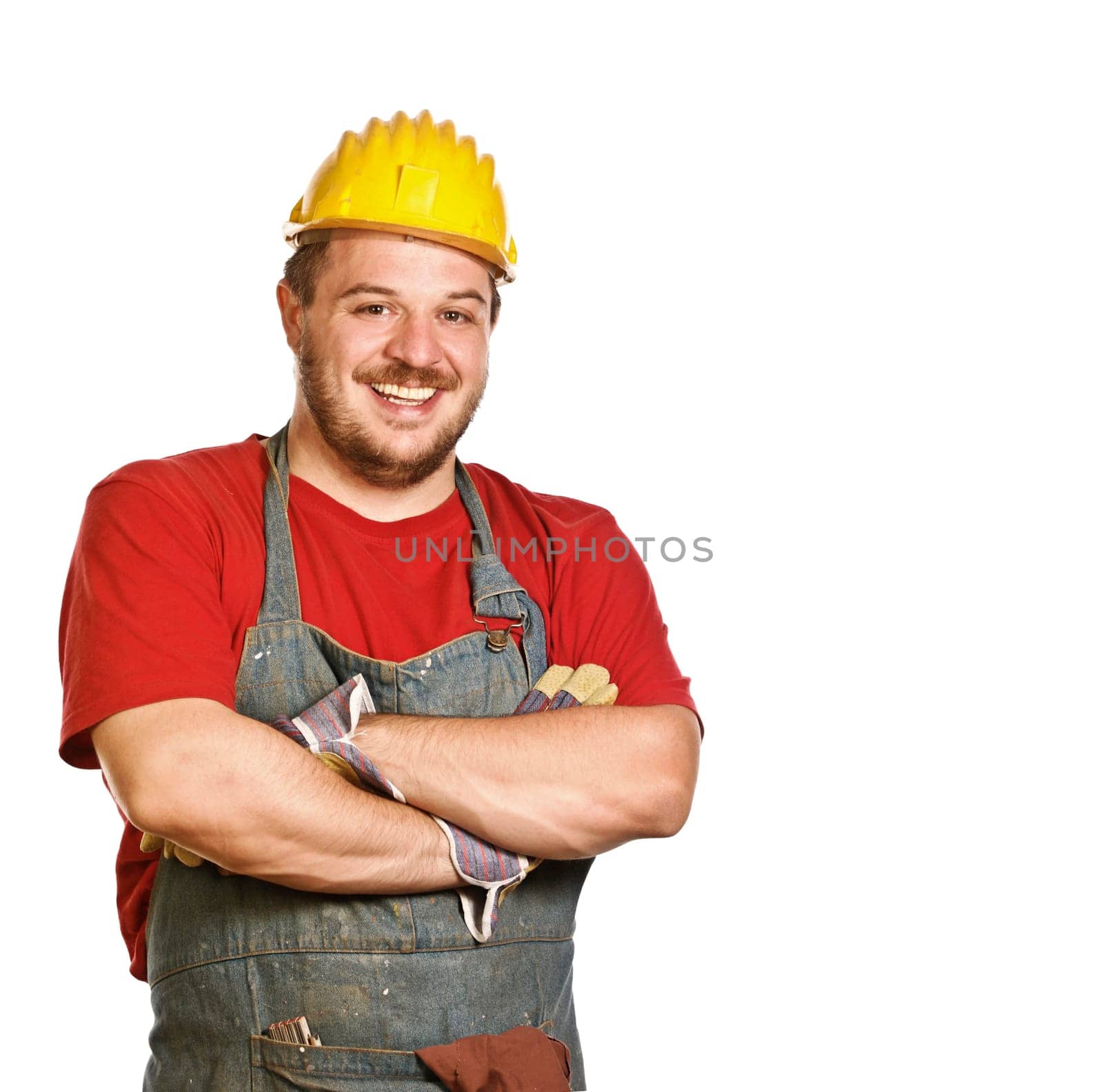 smiling handyman