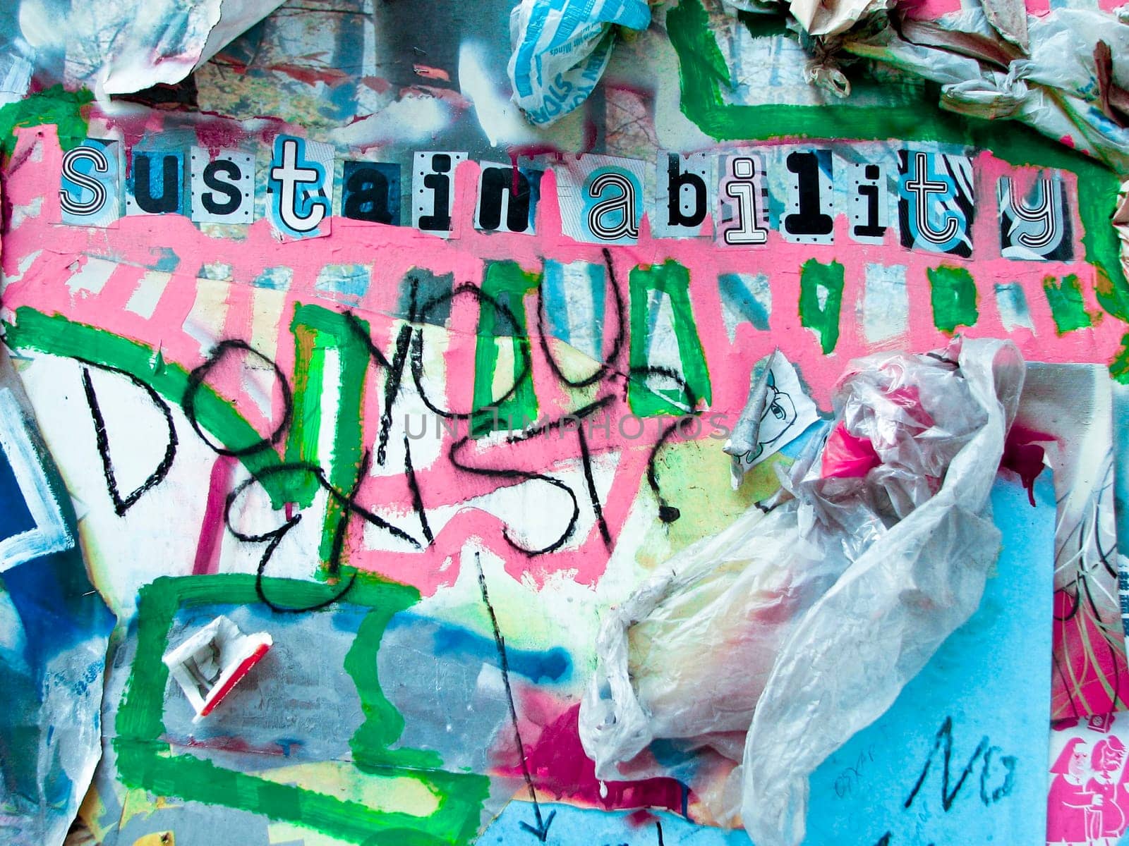 Random thought-provoking graffiti and ga