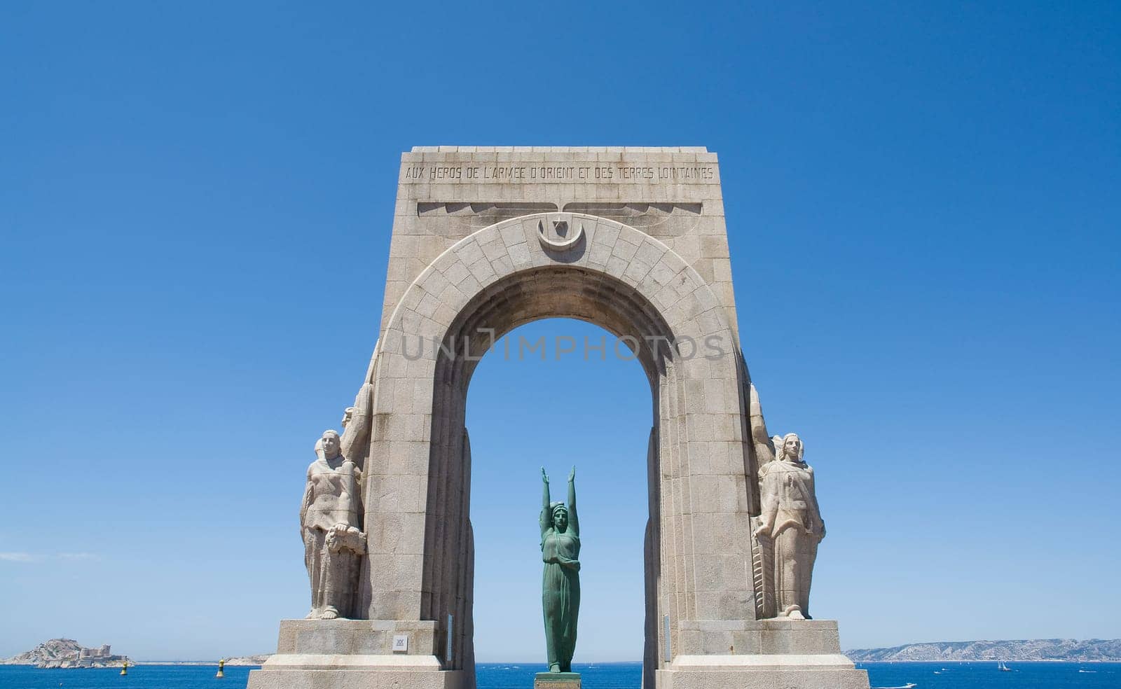 Monument in Marseille