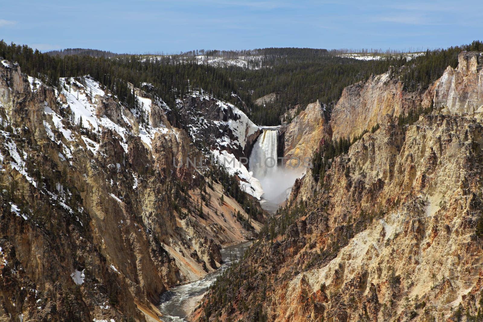yellowstone national park - lower falls