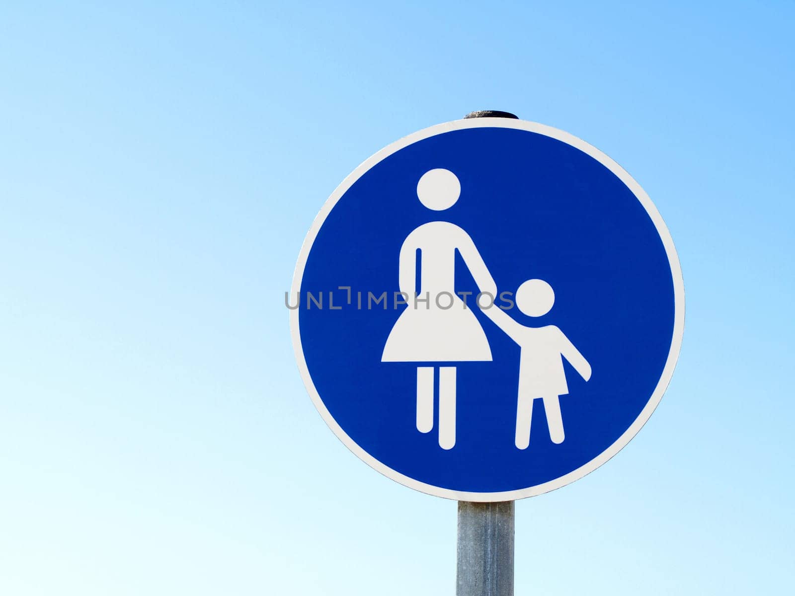 Special path for pedestrians