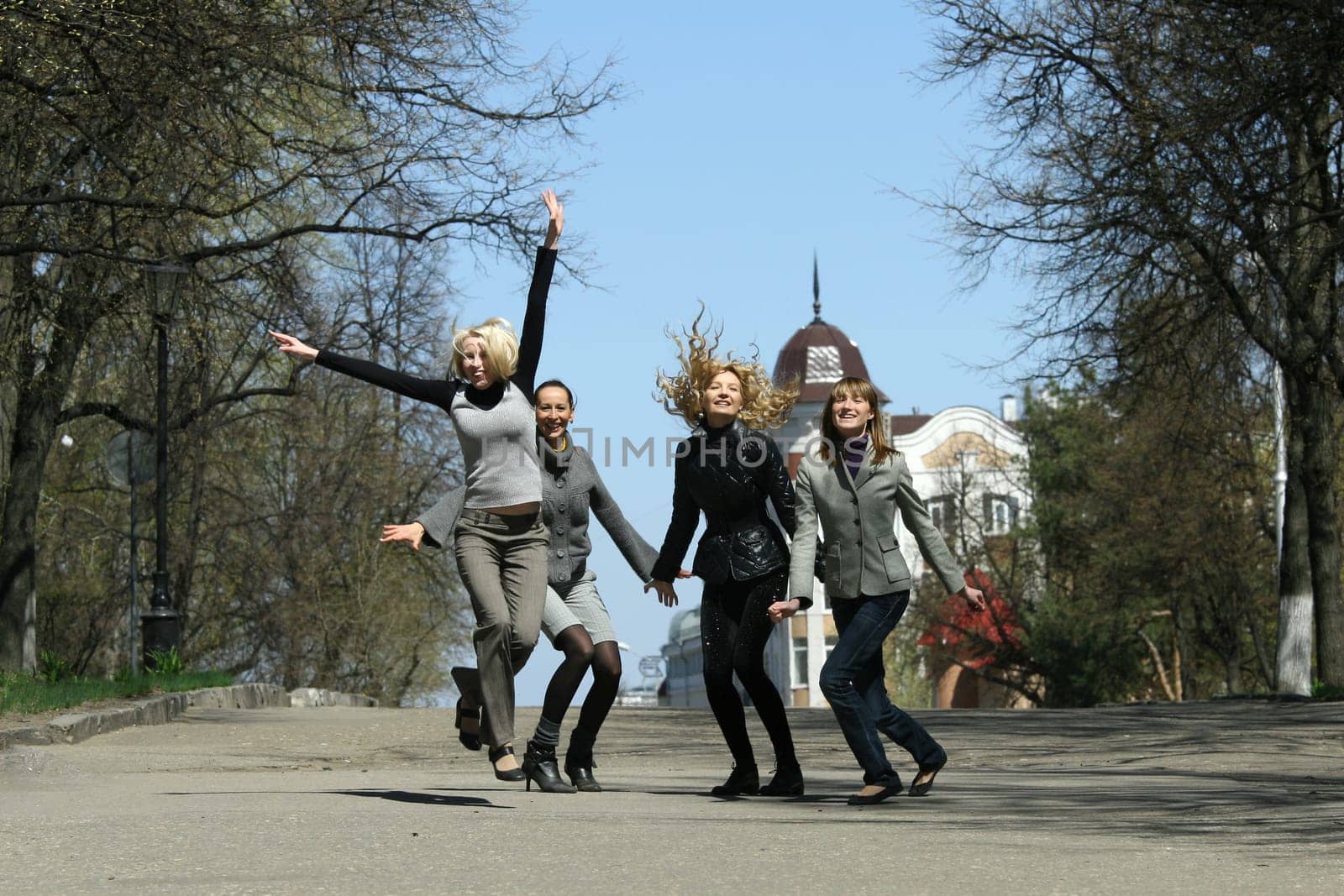 happy group